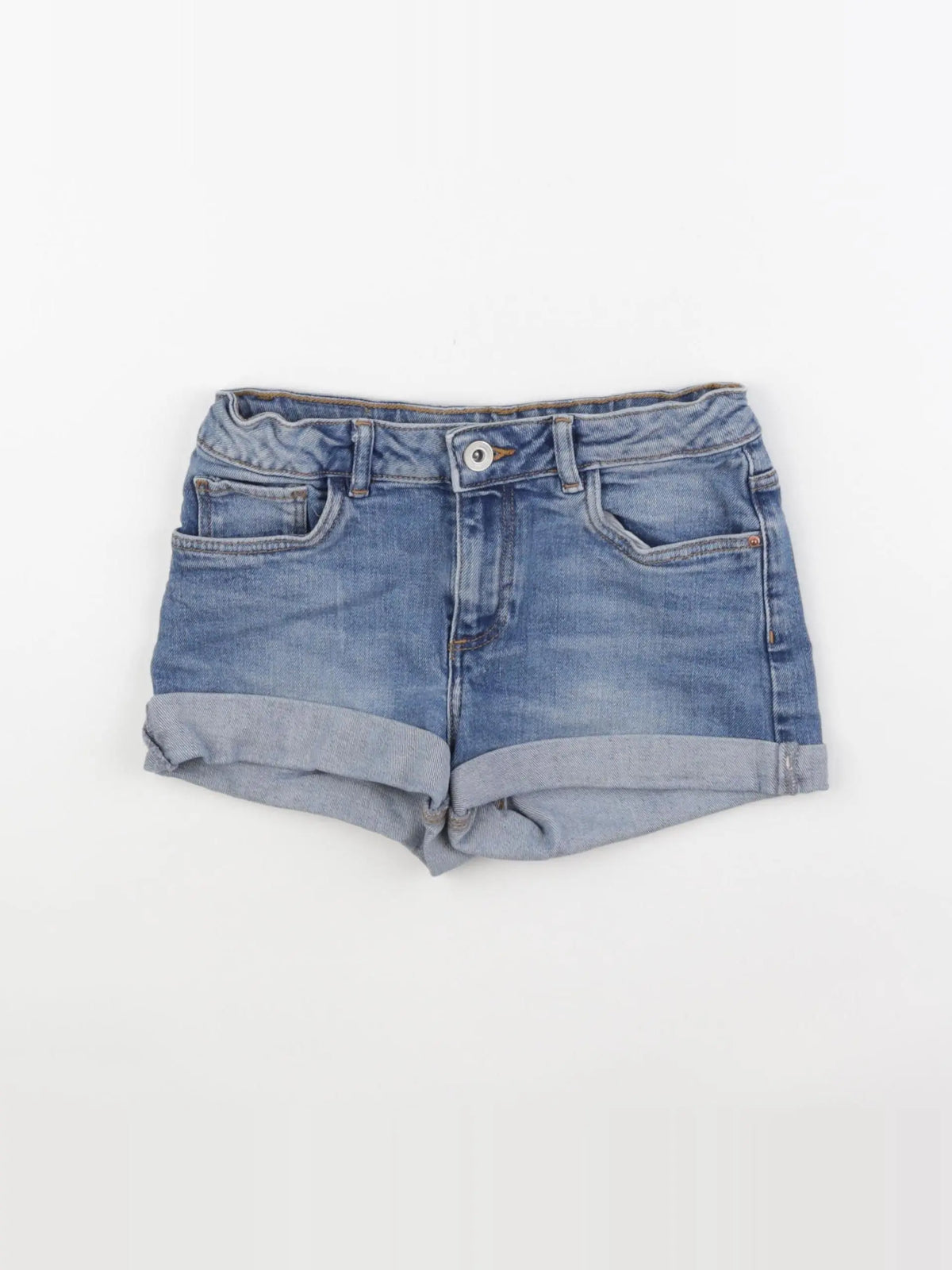 Zara - short bleu - 10 ans