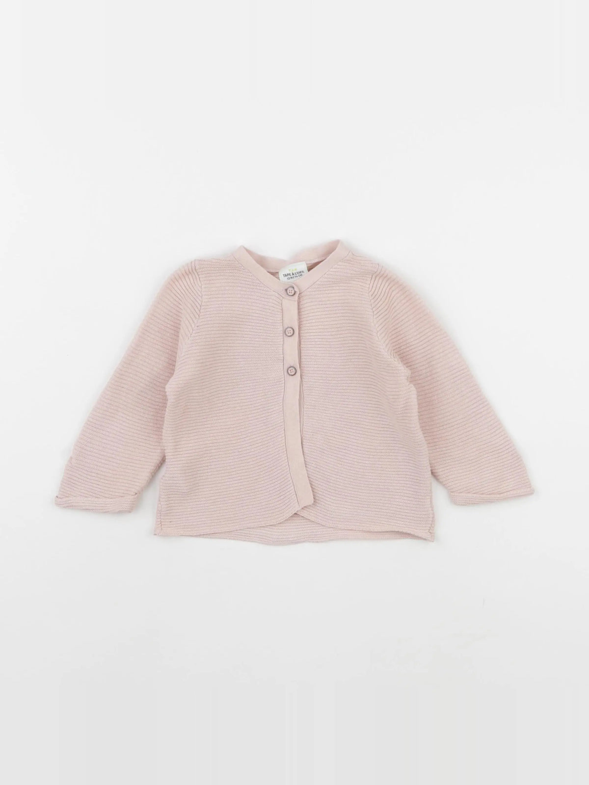 Tape à l'oeil - gilet rose - 12 mois