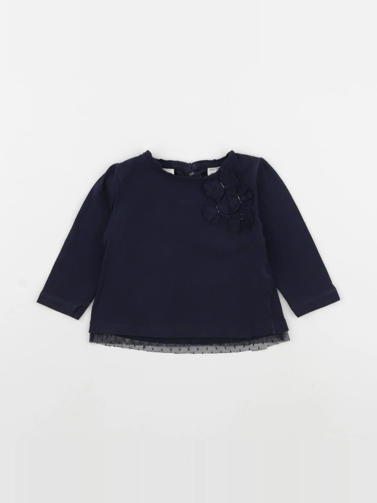 Zara - tee-shirt bleu - 9/12 mois