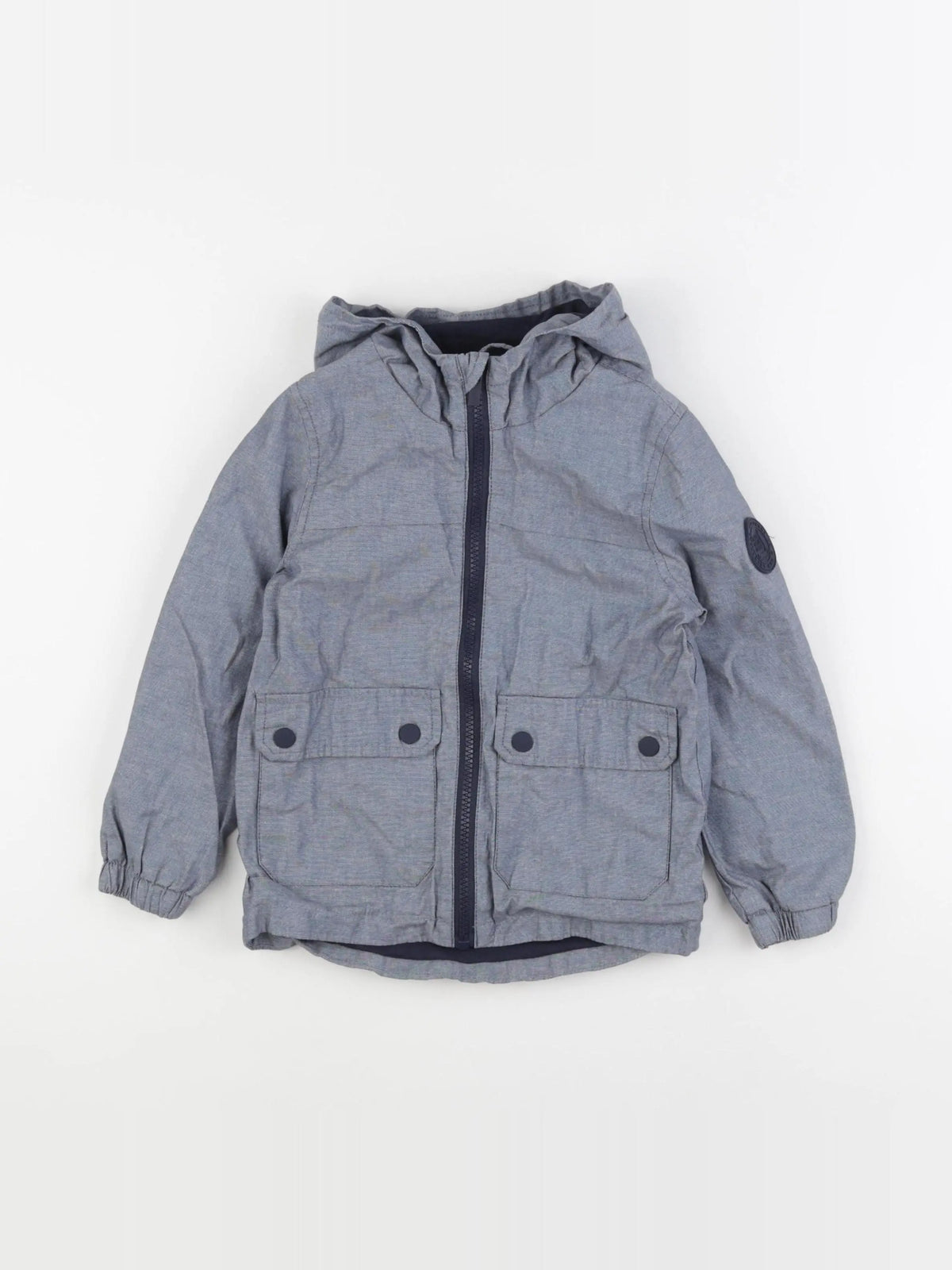 Vertbaudet - coupe-vent bleu - 4 ans