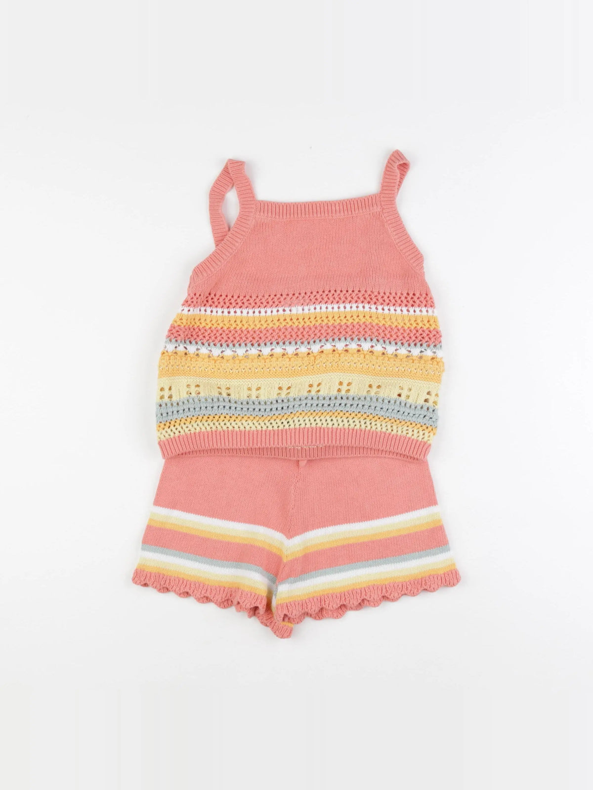 Vertbaudet - ensemble multicolore - 6 ans