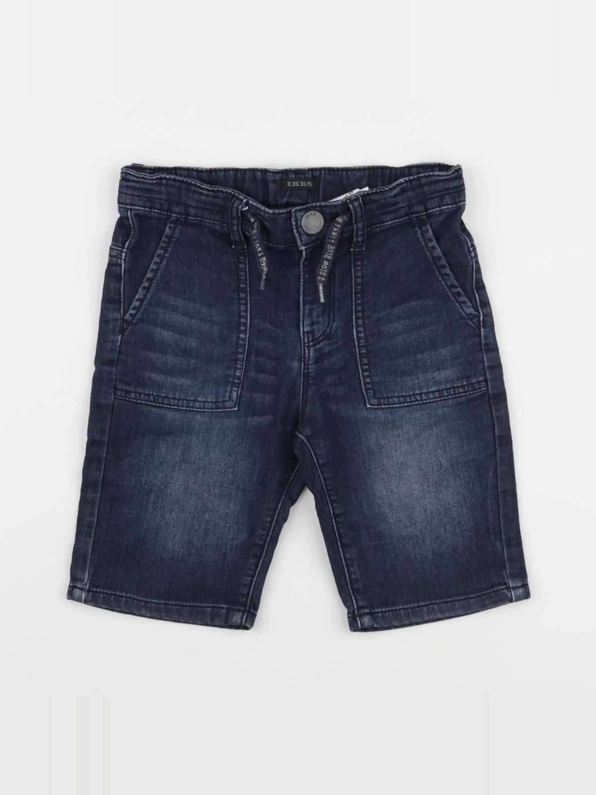 IKKS - short bleu - 7 ans