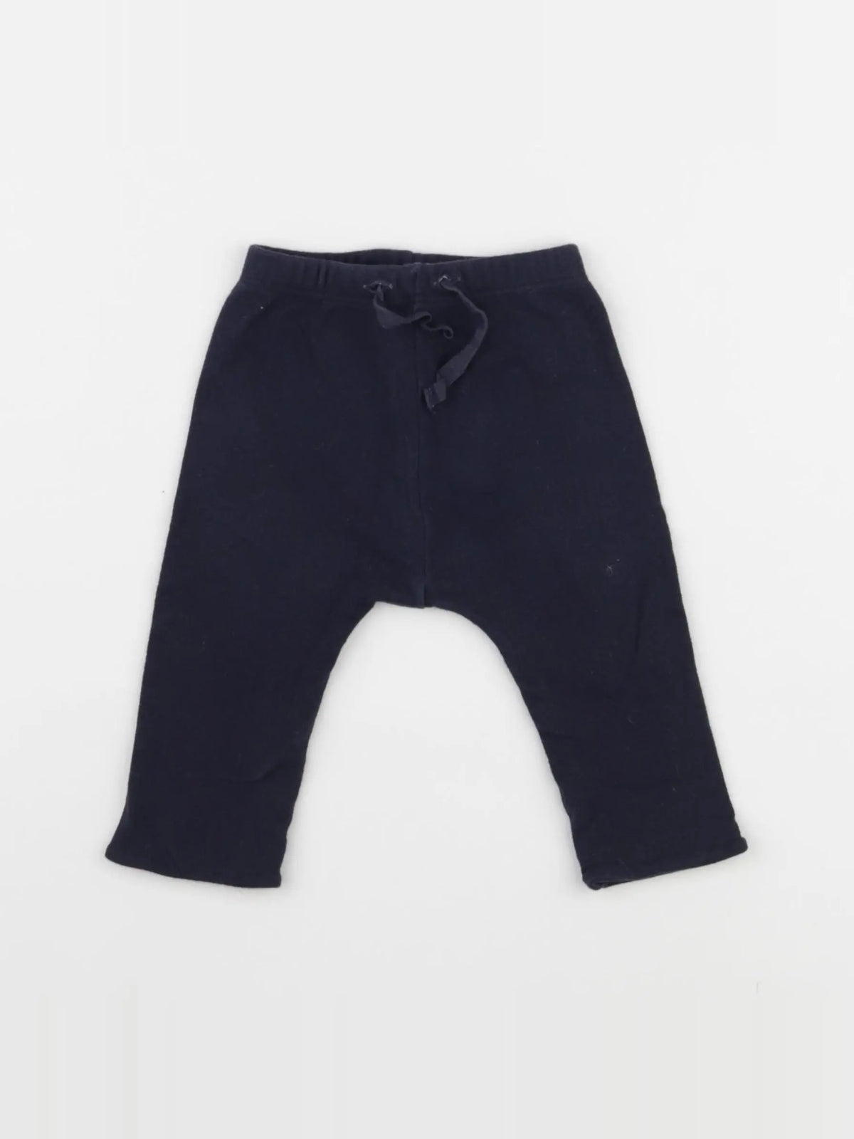Petit Bateau - pantalon bleu - 3 mois