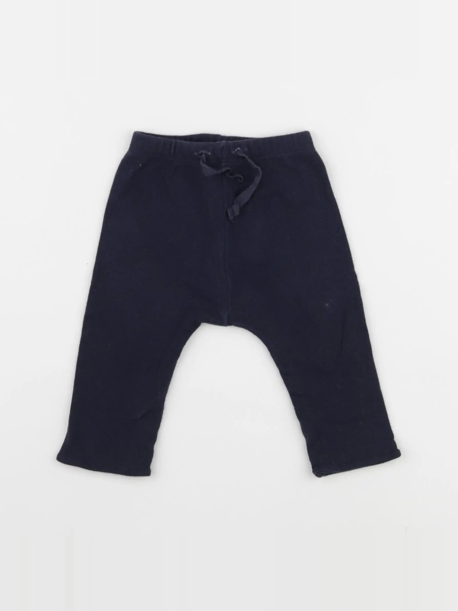 Petit Bateau - pantalon bleu - 3 mois