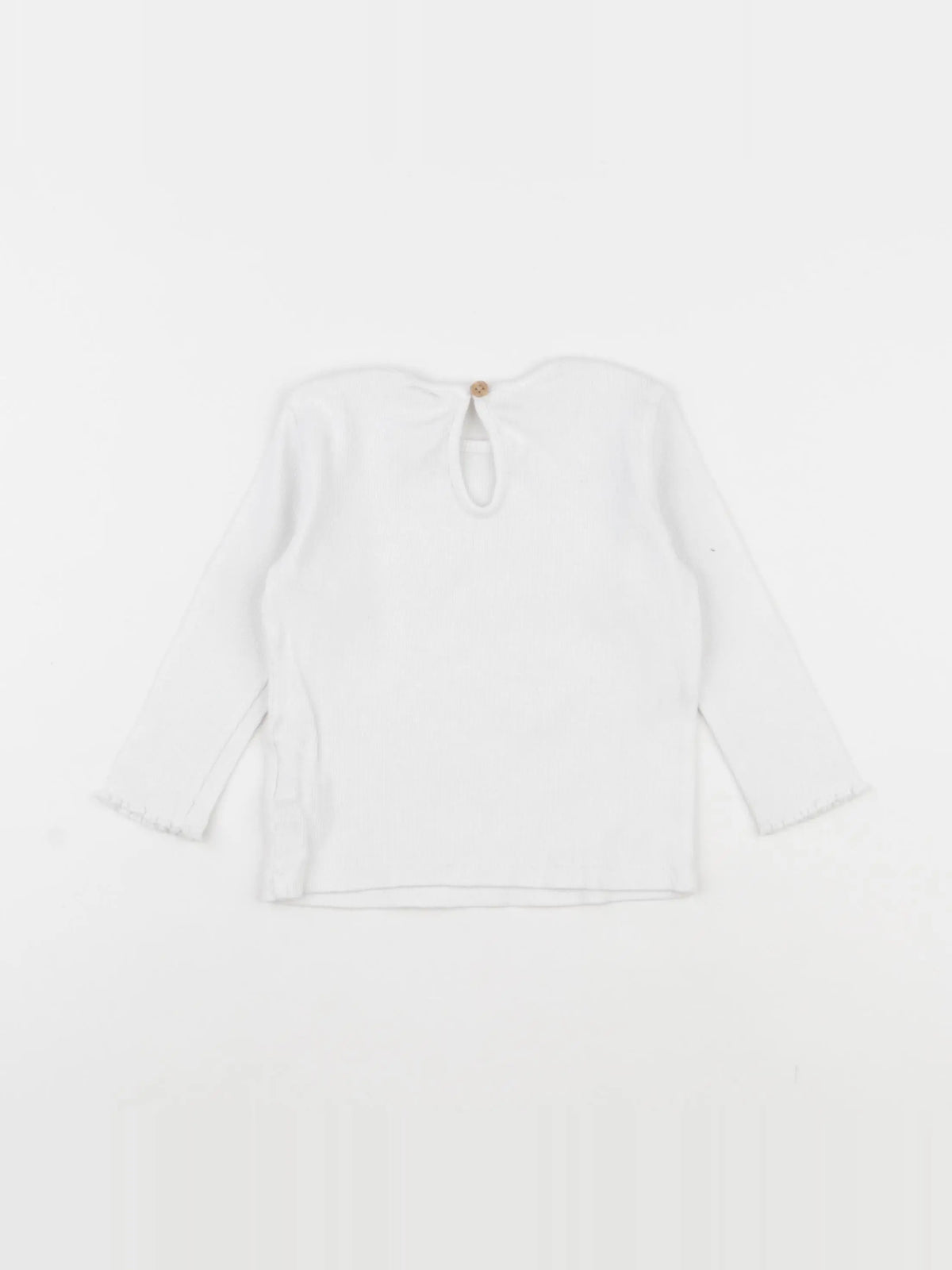 H&M - tee-shirt blanc - 3/6 mois
