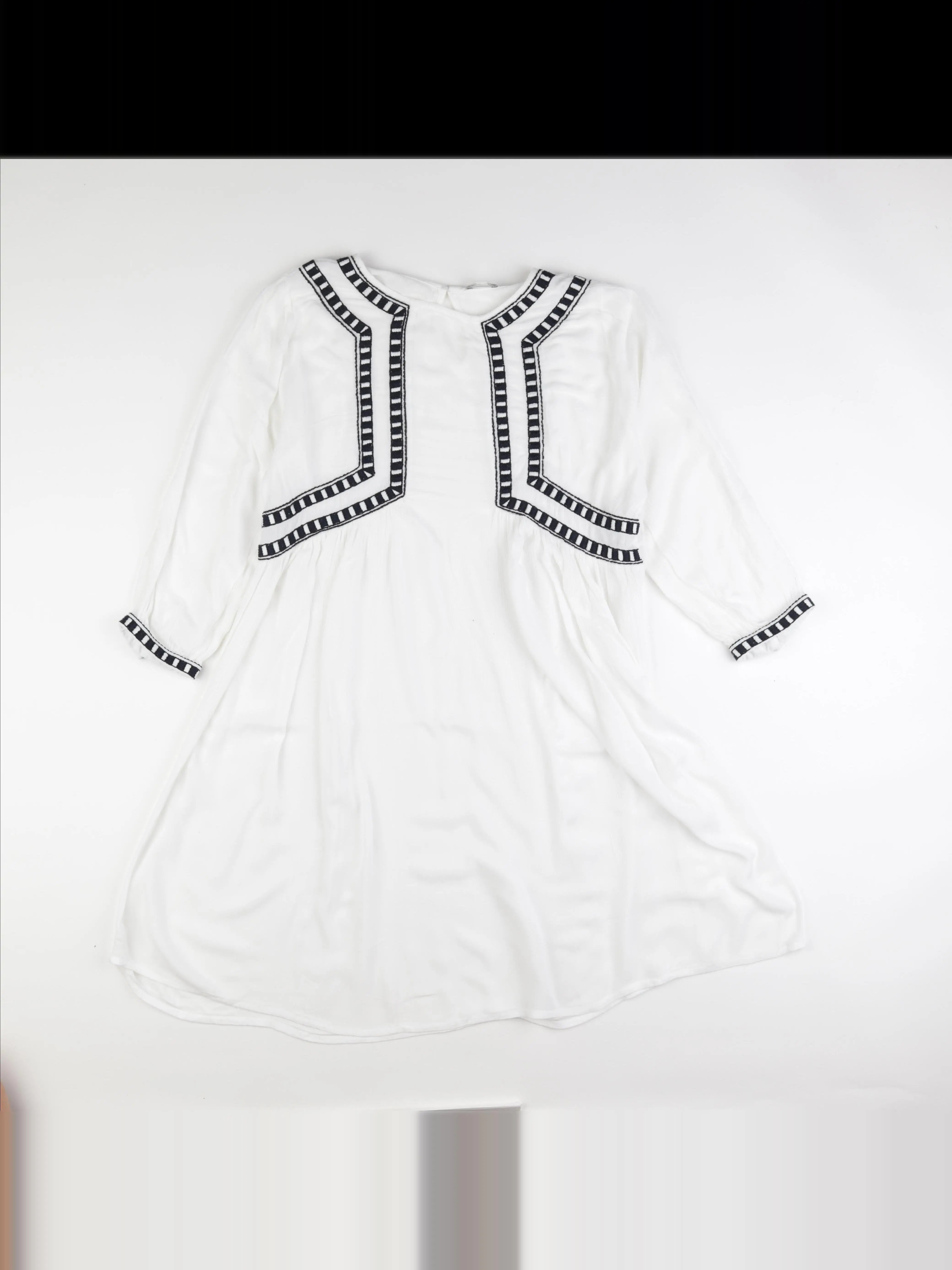 Vertbaudet - robe grossesse blanc - 40