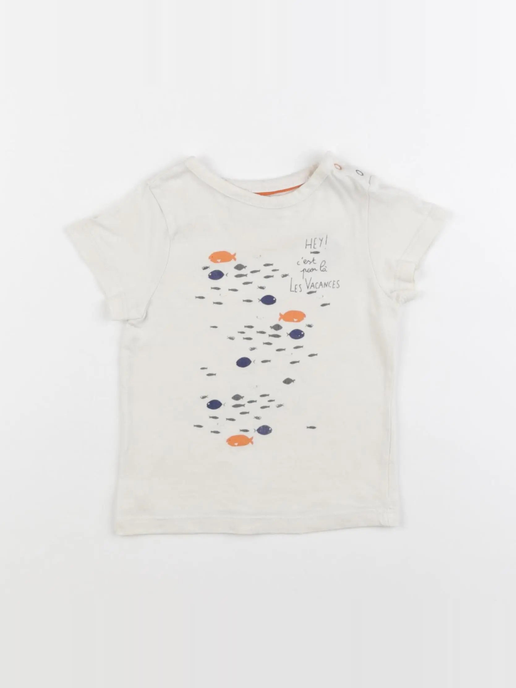 Cadet Rousselle - tee-shirt beige - 6 mois