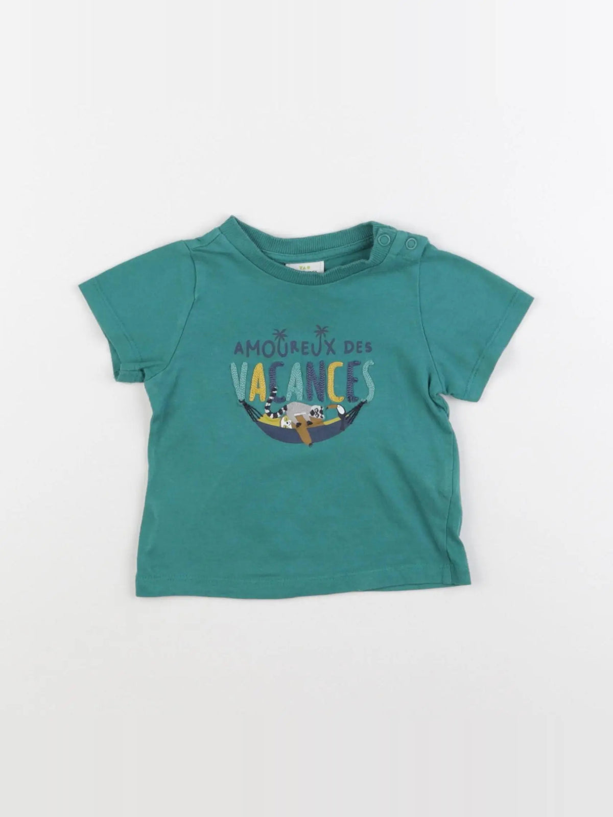 Tape à l'oeil - tee-shirt vert - 6 mois