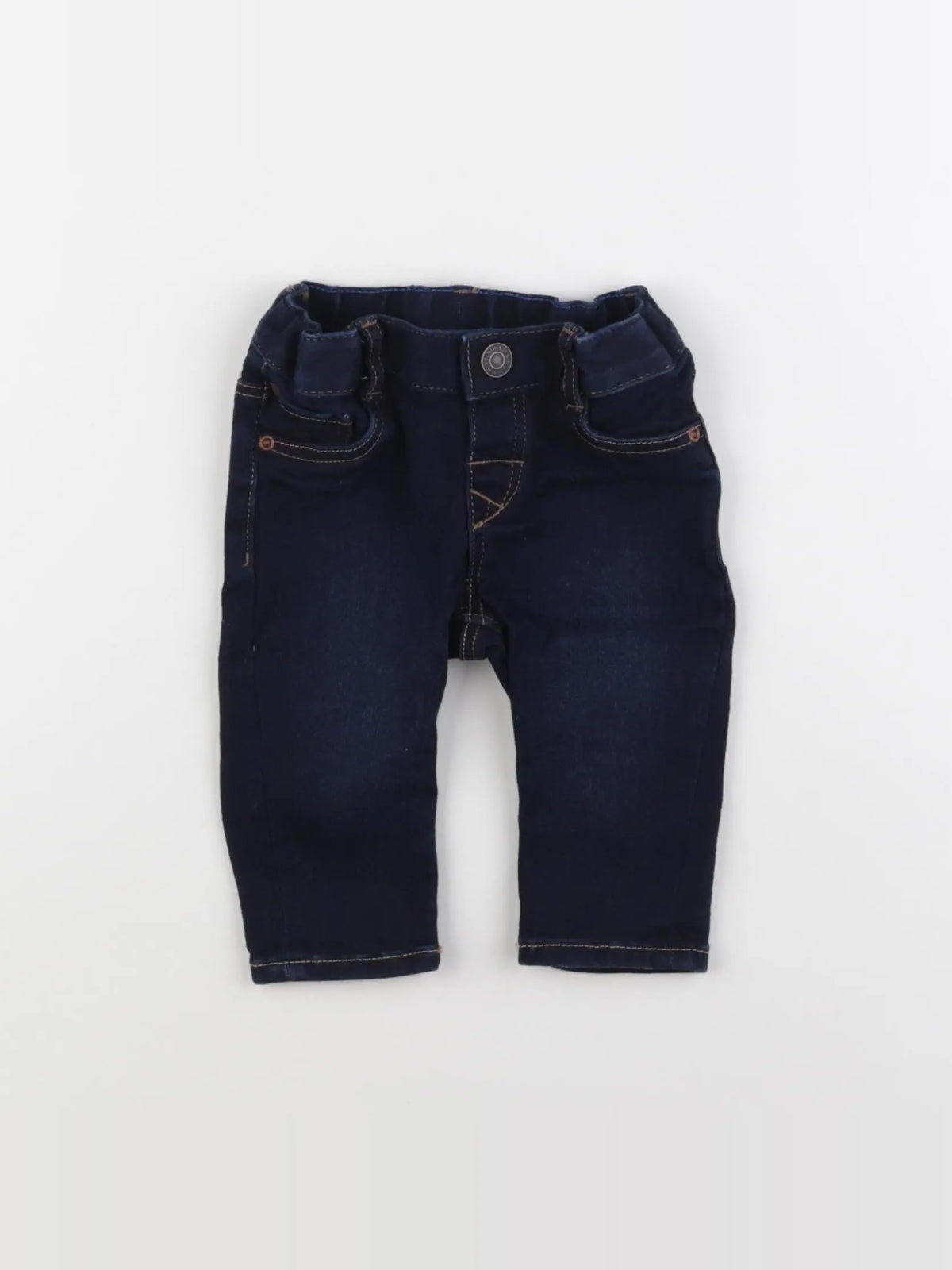 H&M - jegging bleu - 3/6 mois