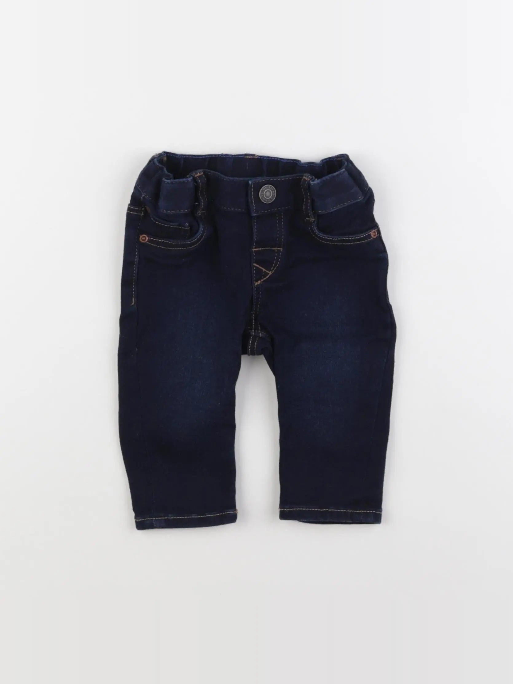 H&M - jegging bleu - 3/6 mois