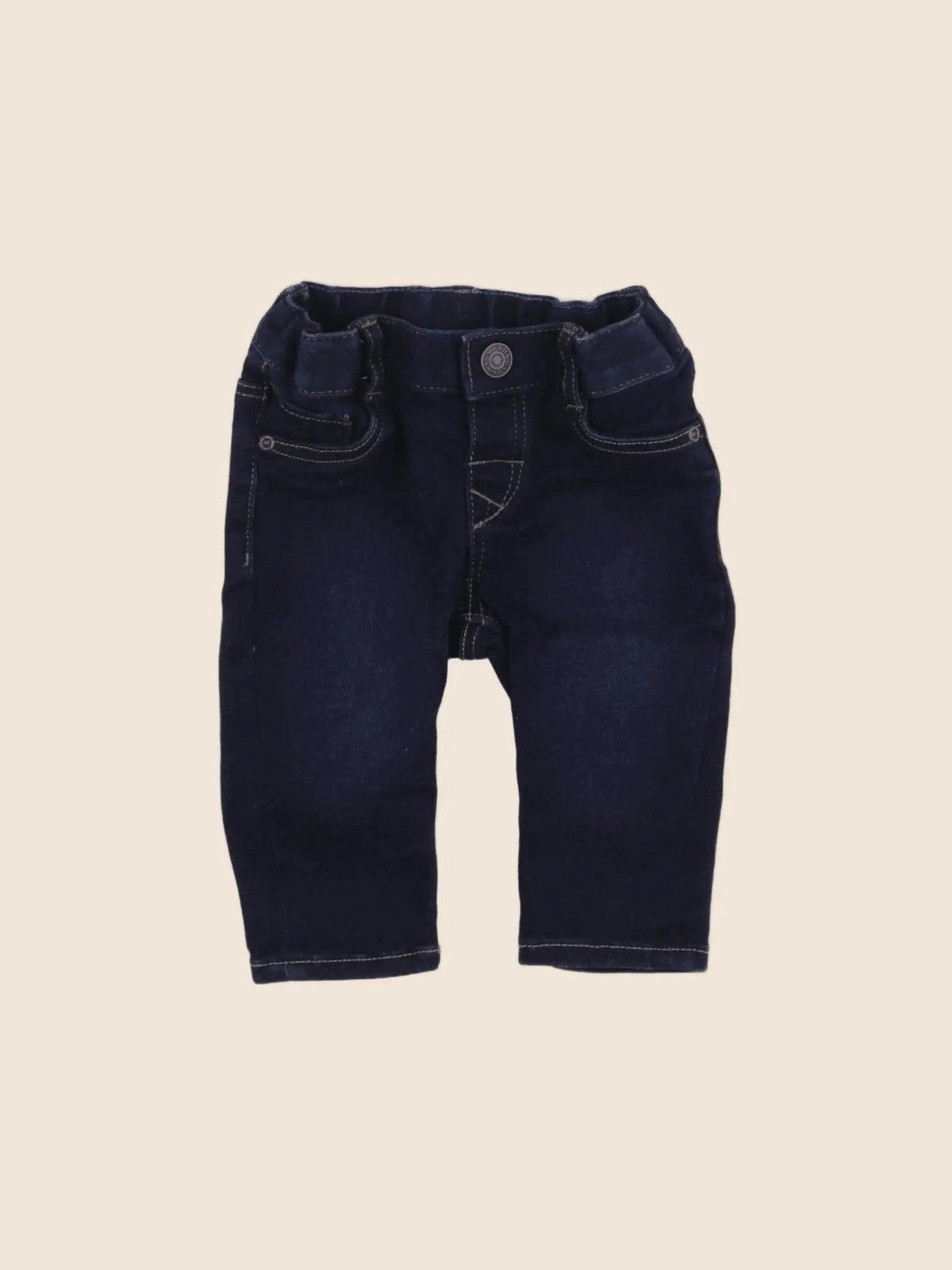 H&M - jegging bleu - 3/6 mois