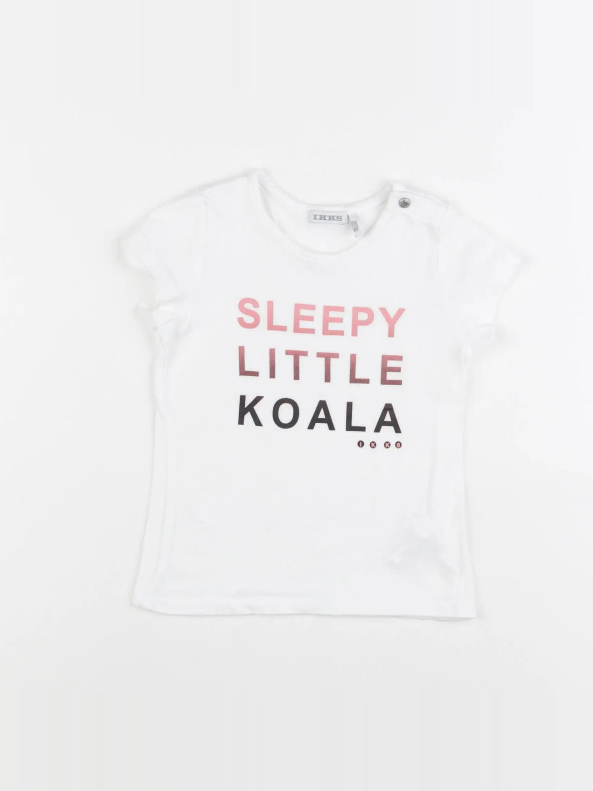 IKKS - tee-shirt blanc - 18 mois
