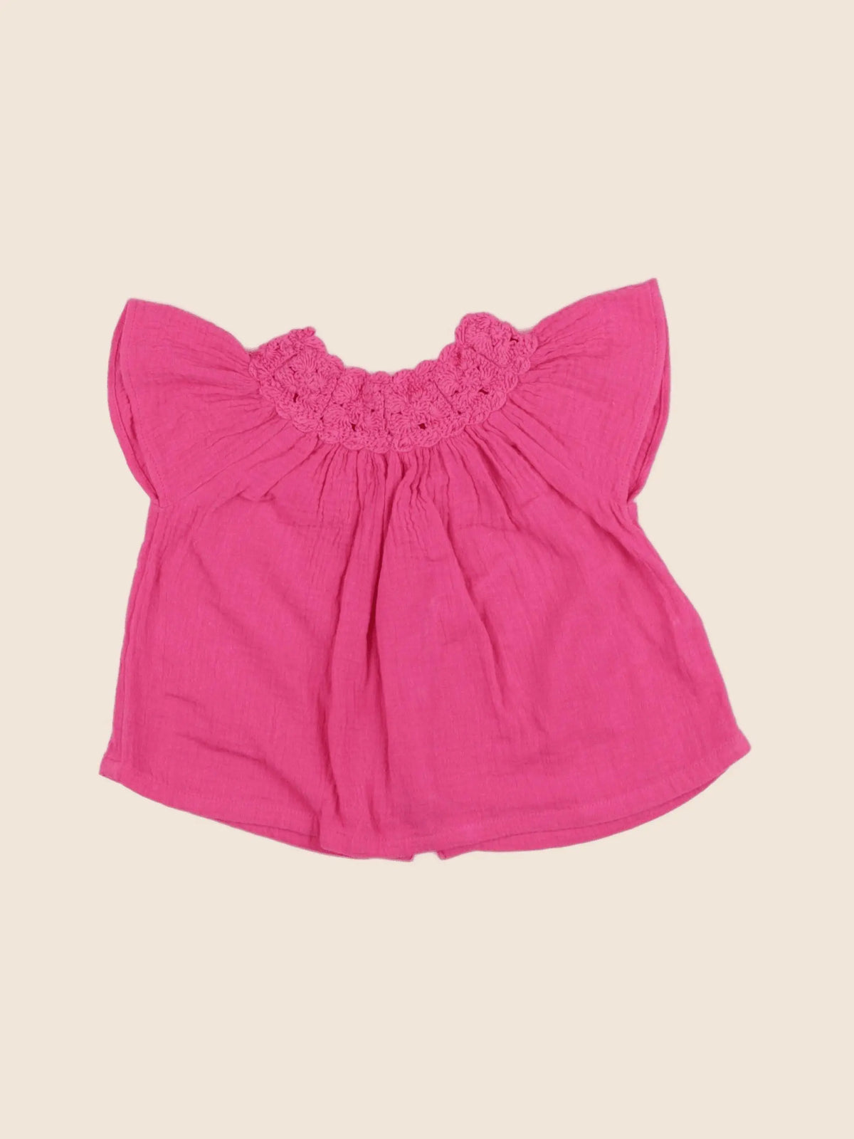 Vertbaudet - blouse rose - 12 mois