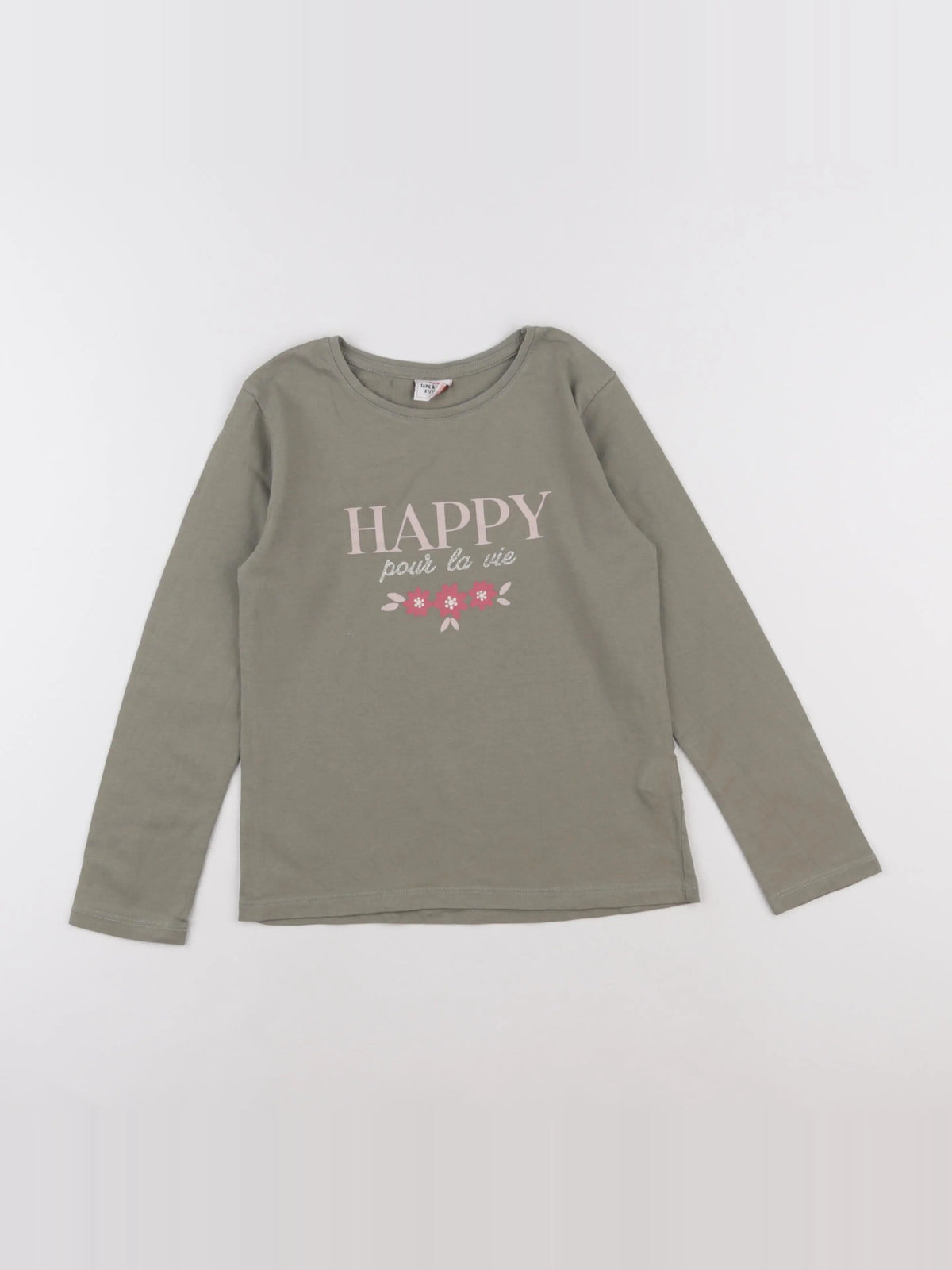 Tape à l'oeil - tee-shirt vert - 8 ans