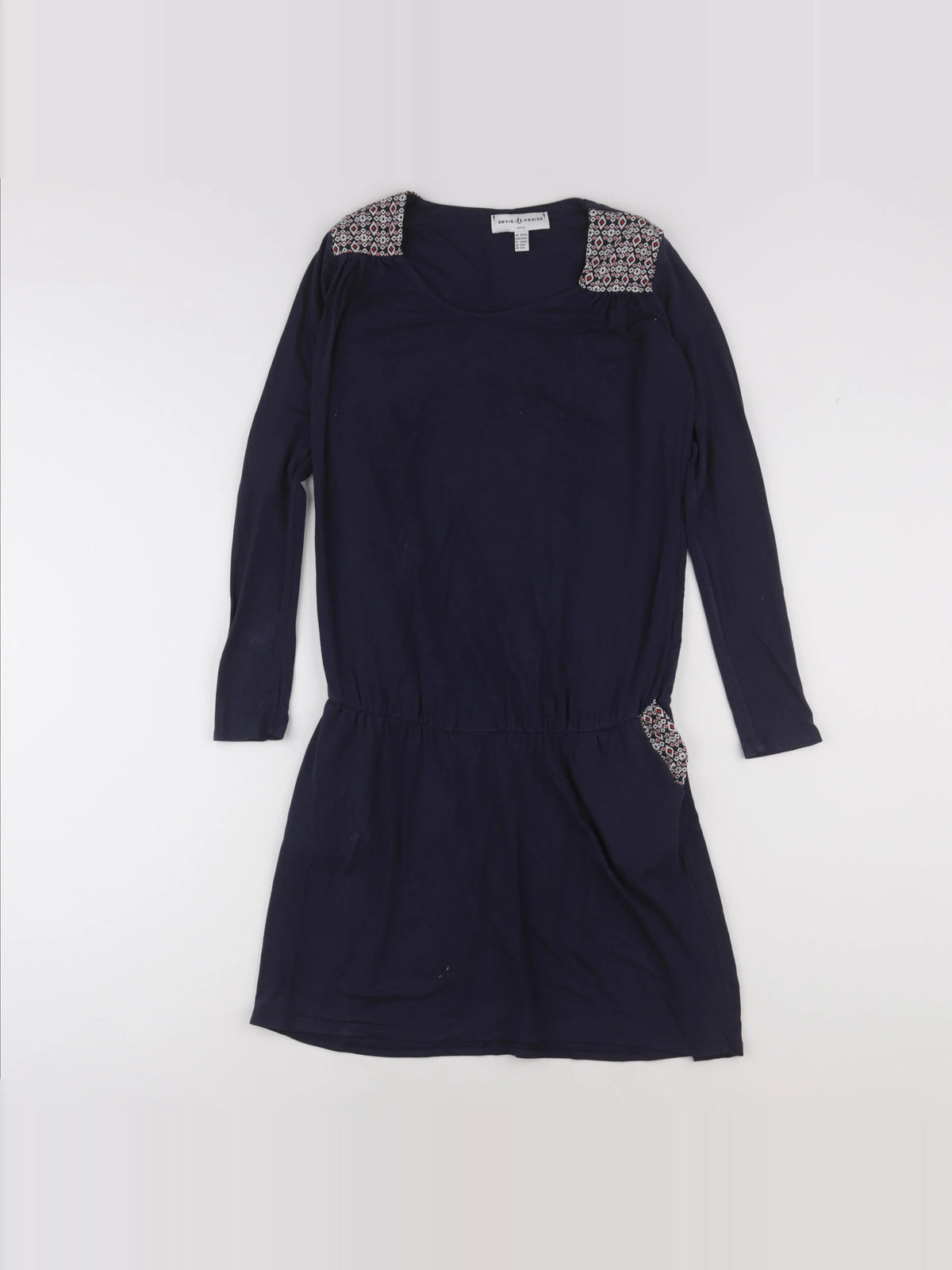 Envie de fraise - robe grossesse bleu - 36 à 38