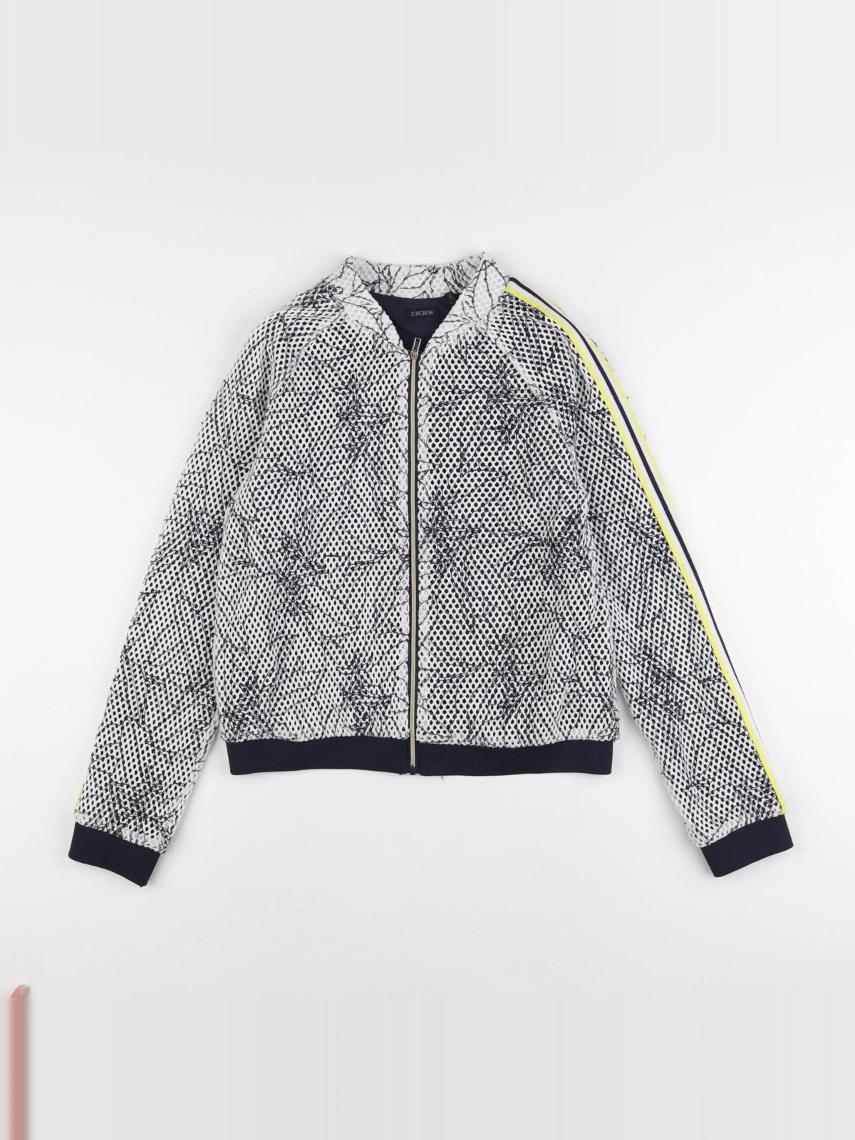 IKKS - veste blanc, jaune - 12 ans