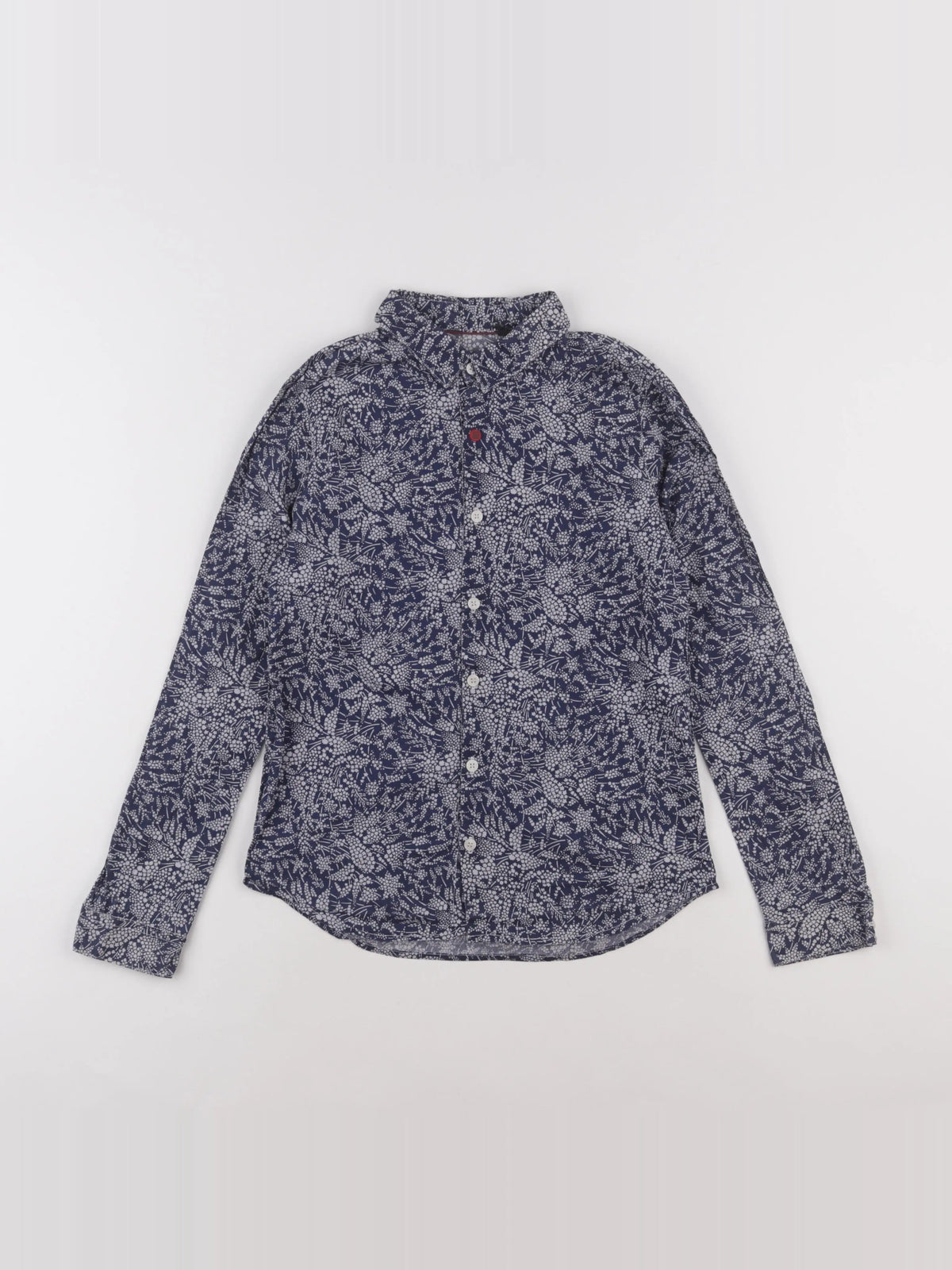 IKKS - chemise blanc, bleu - 10 ans