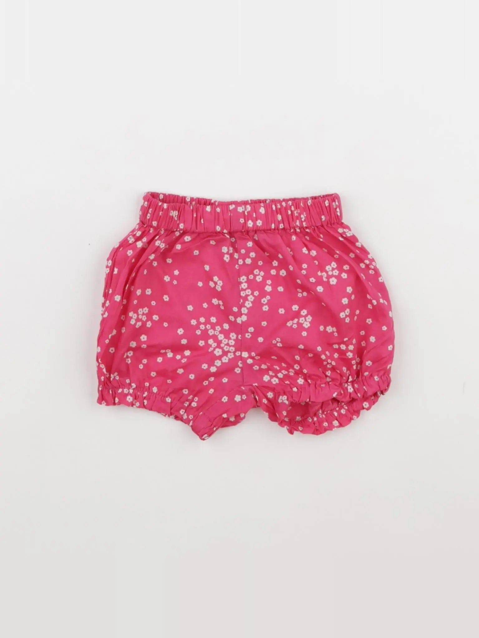 Natalys - bloomer rose, blanc - 1 mois