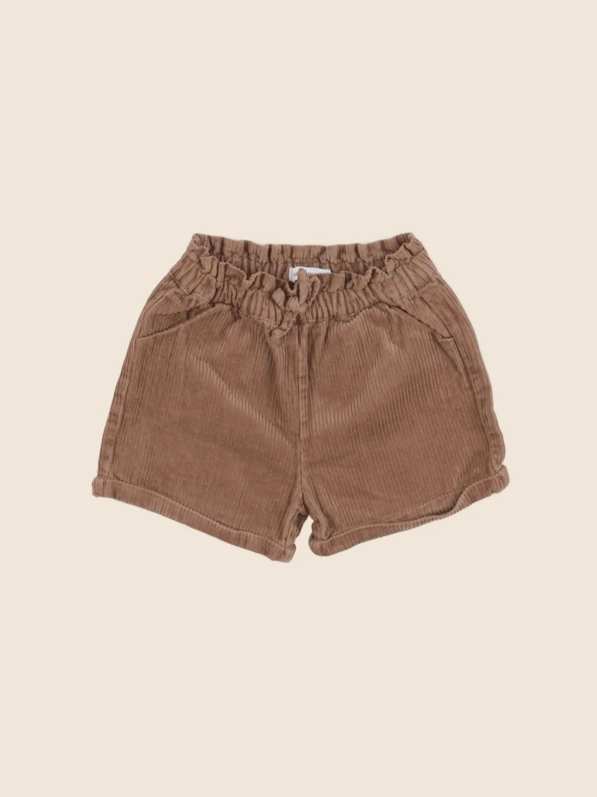 Vertbaudet - short marron - 2 ans