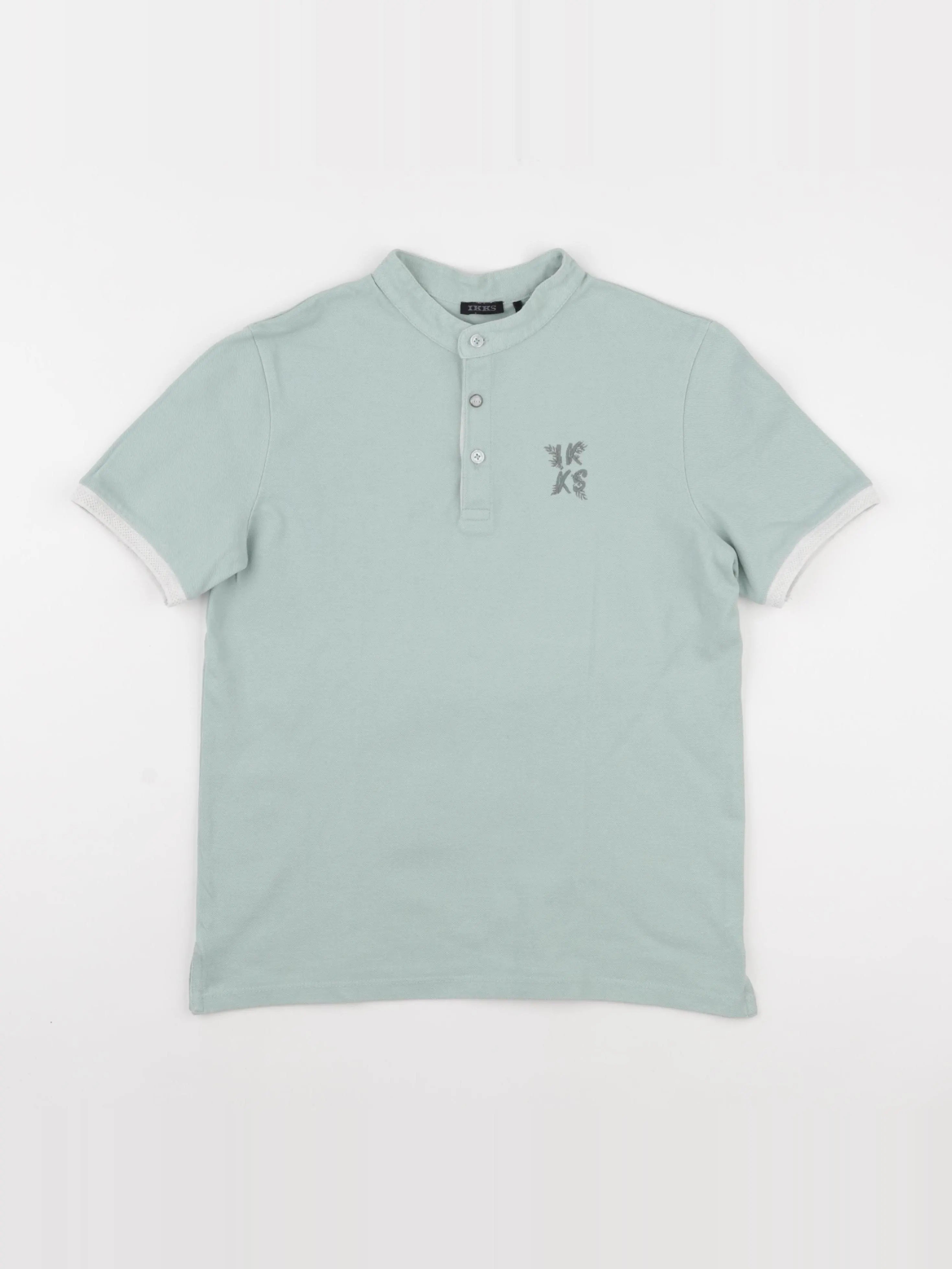 IKKS - polo bleu - 12 ans