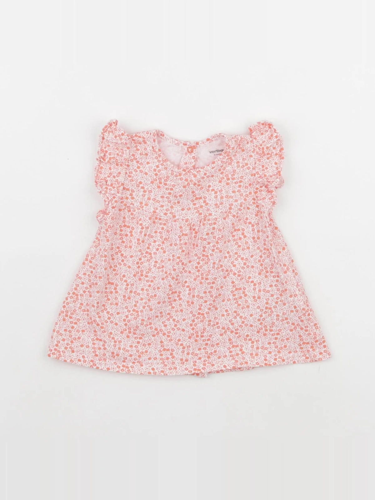 Vertbaudet - tee-shirt rose - 9 mois