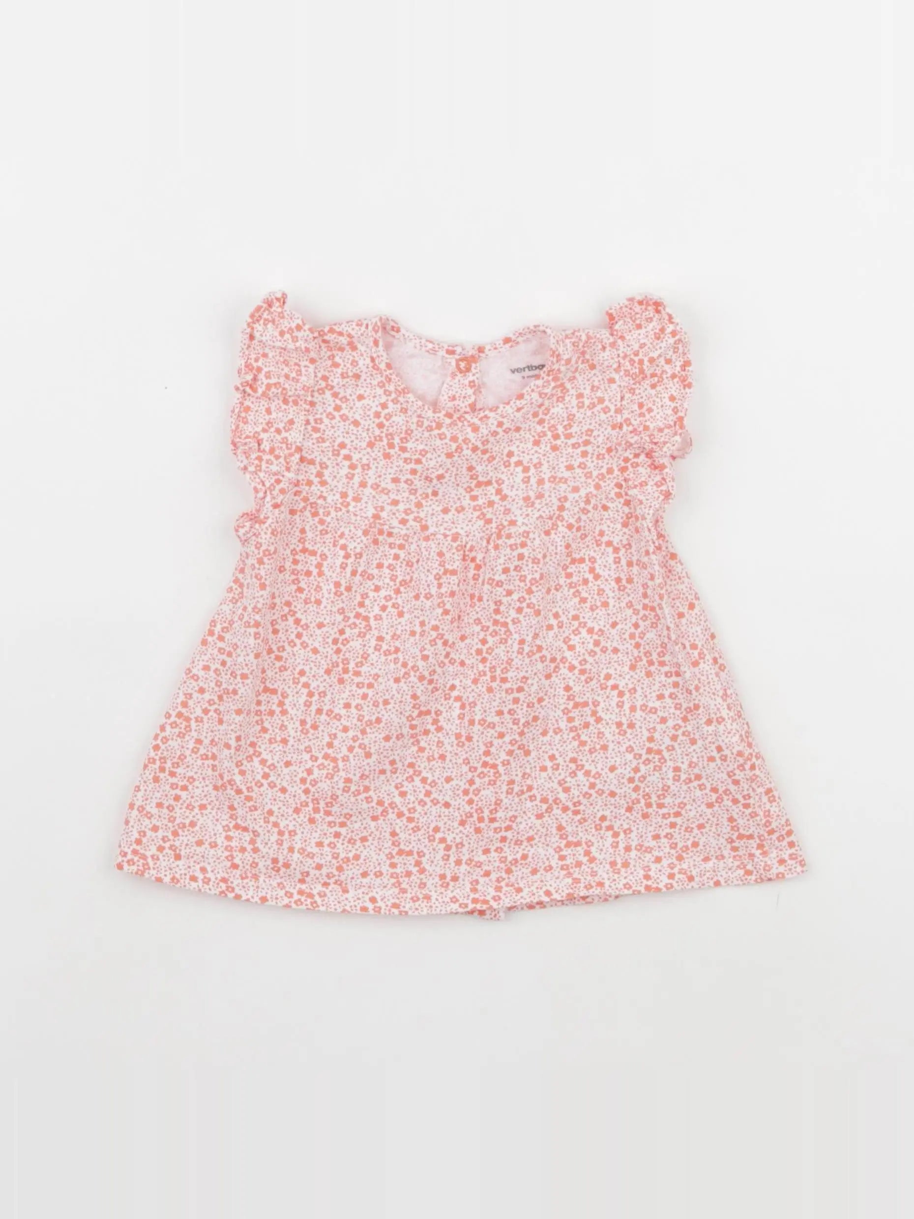 Vertbaudet - tee-shirt rose - 9 mois