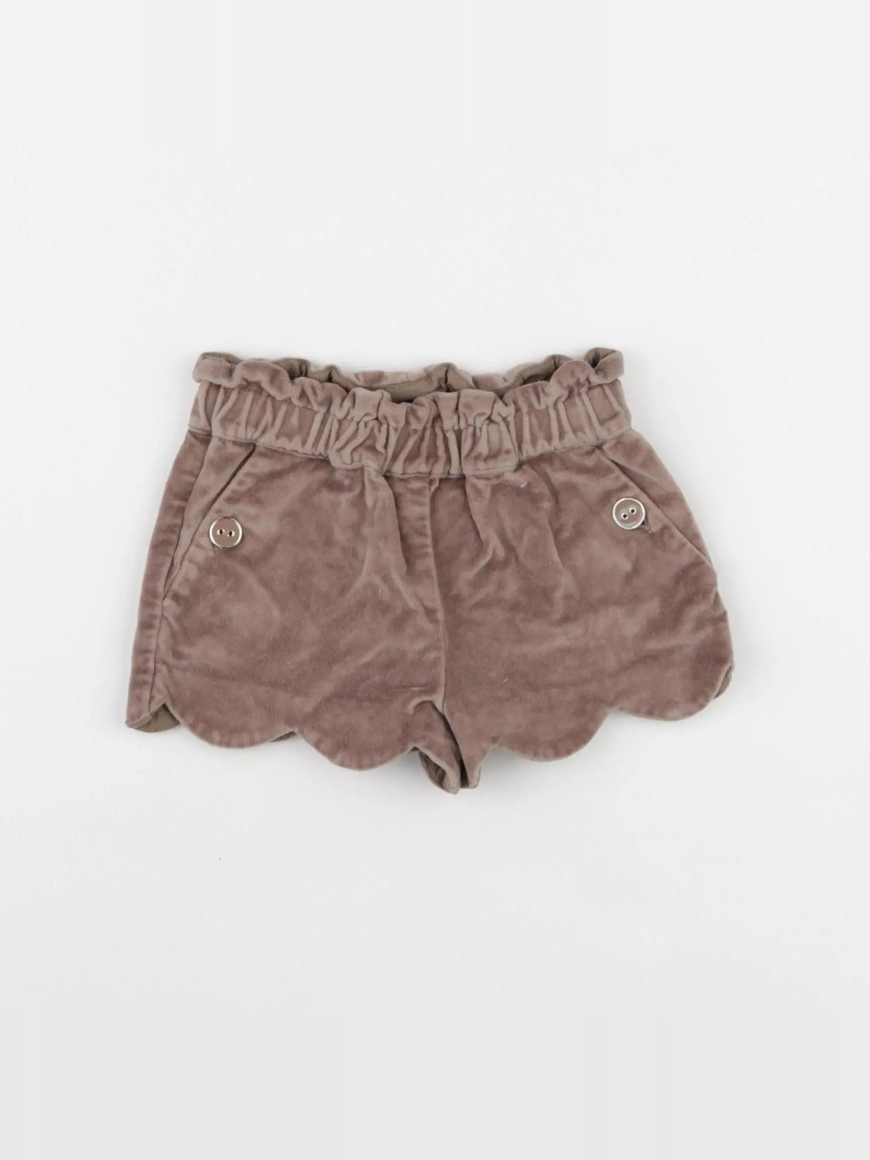 Vertbaudet - short marron - 3 ans