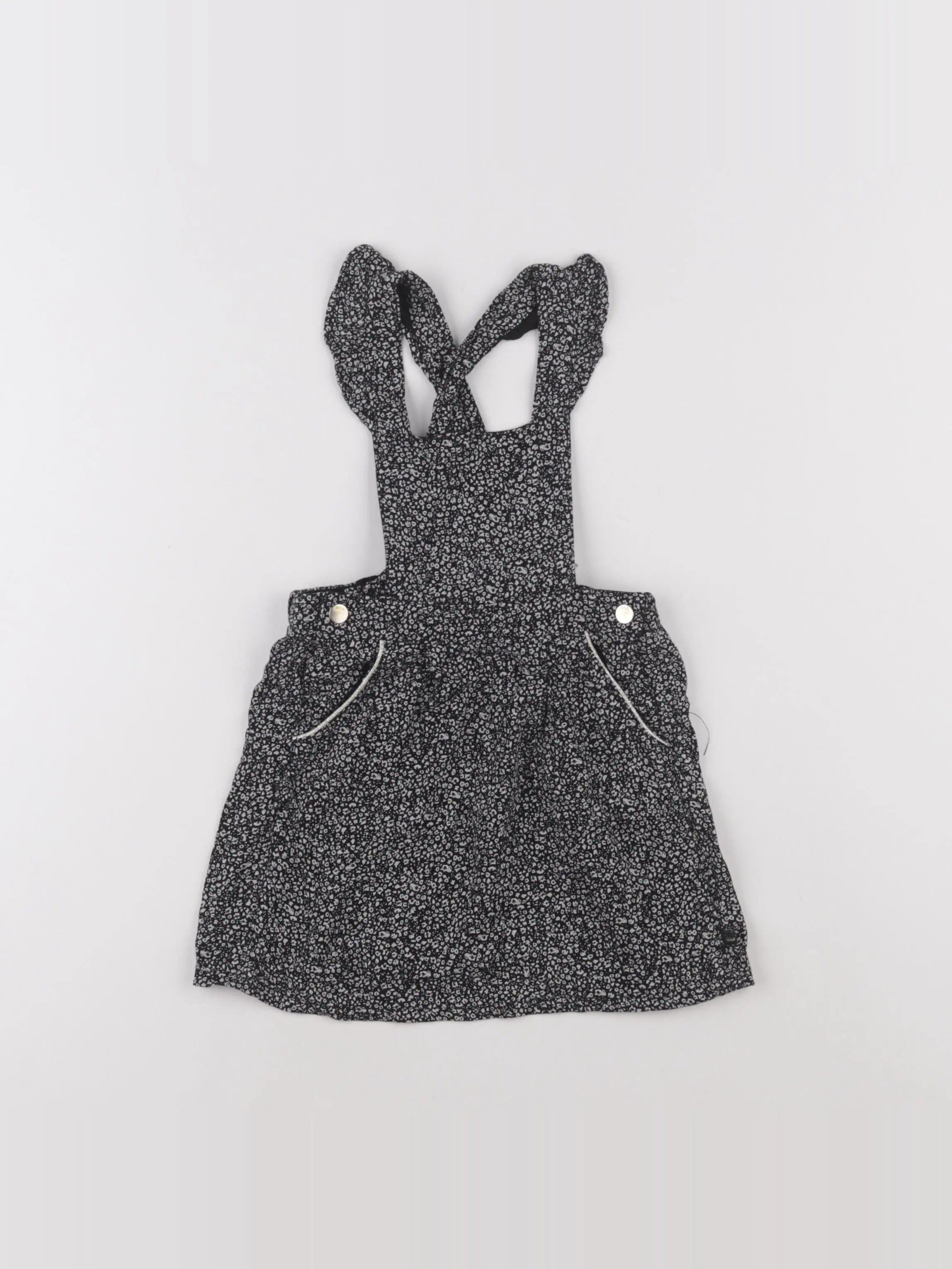 IKKS - robe noir - 2 ans
