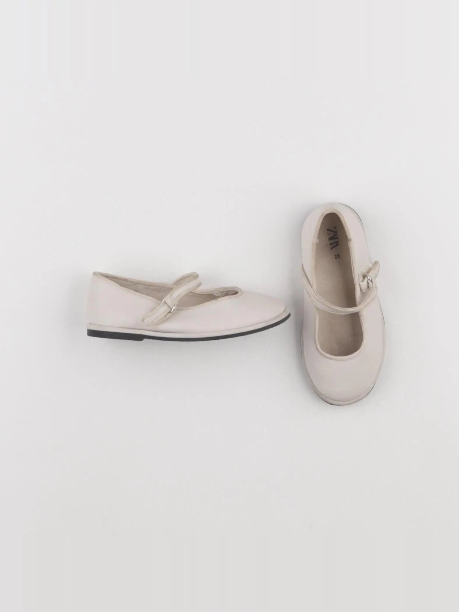 Zara - ballerines beige - pointure 25