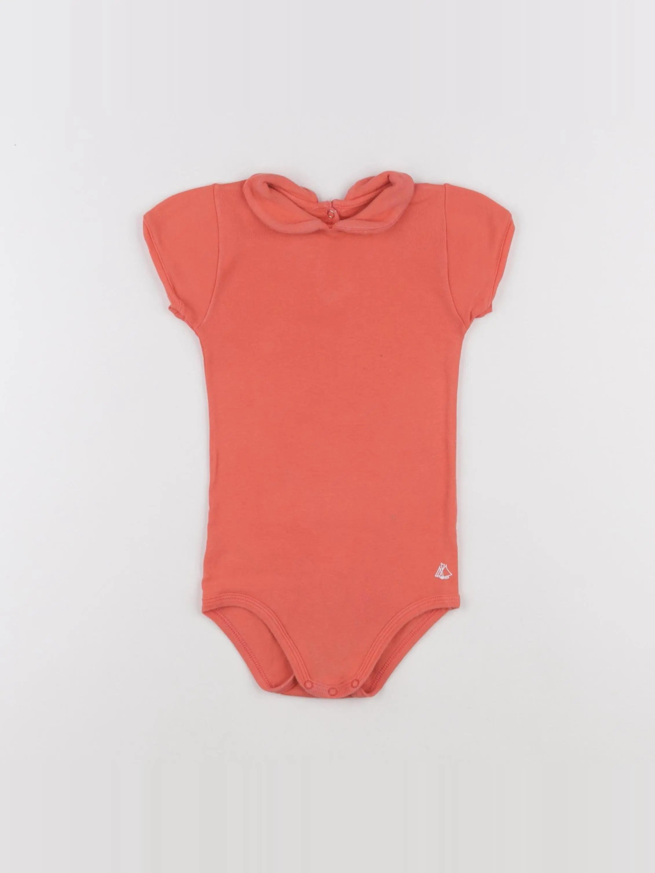 Petit Bateau - body à col rose - 36 mois