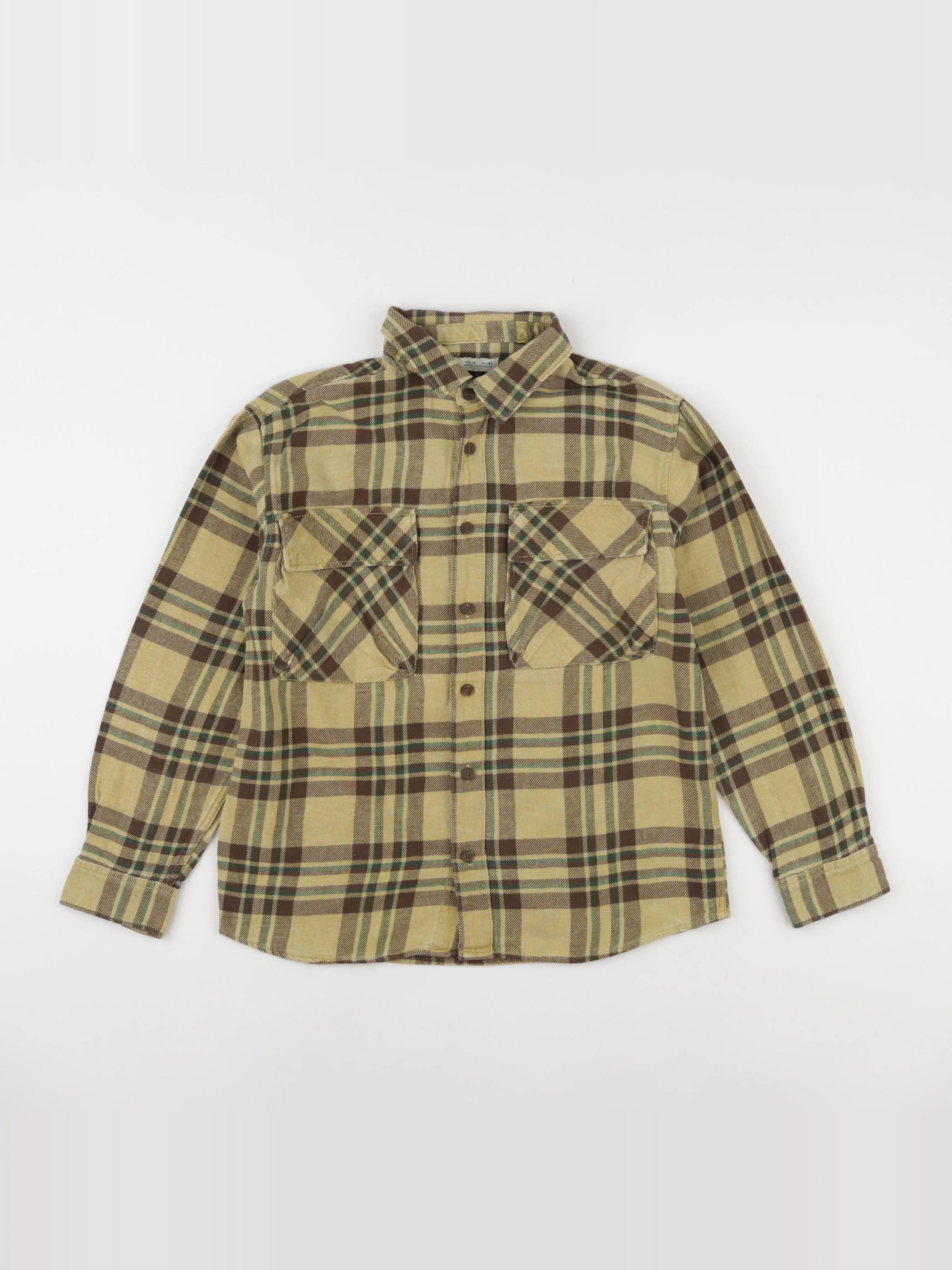 Zara - chemise jaune - 10 ans