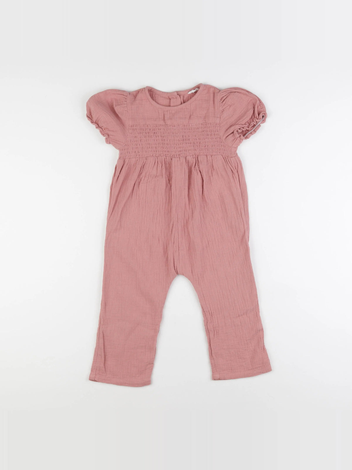 Vertbaudet - combinaison rose - 36 mois