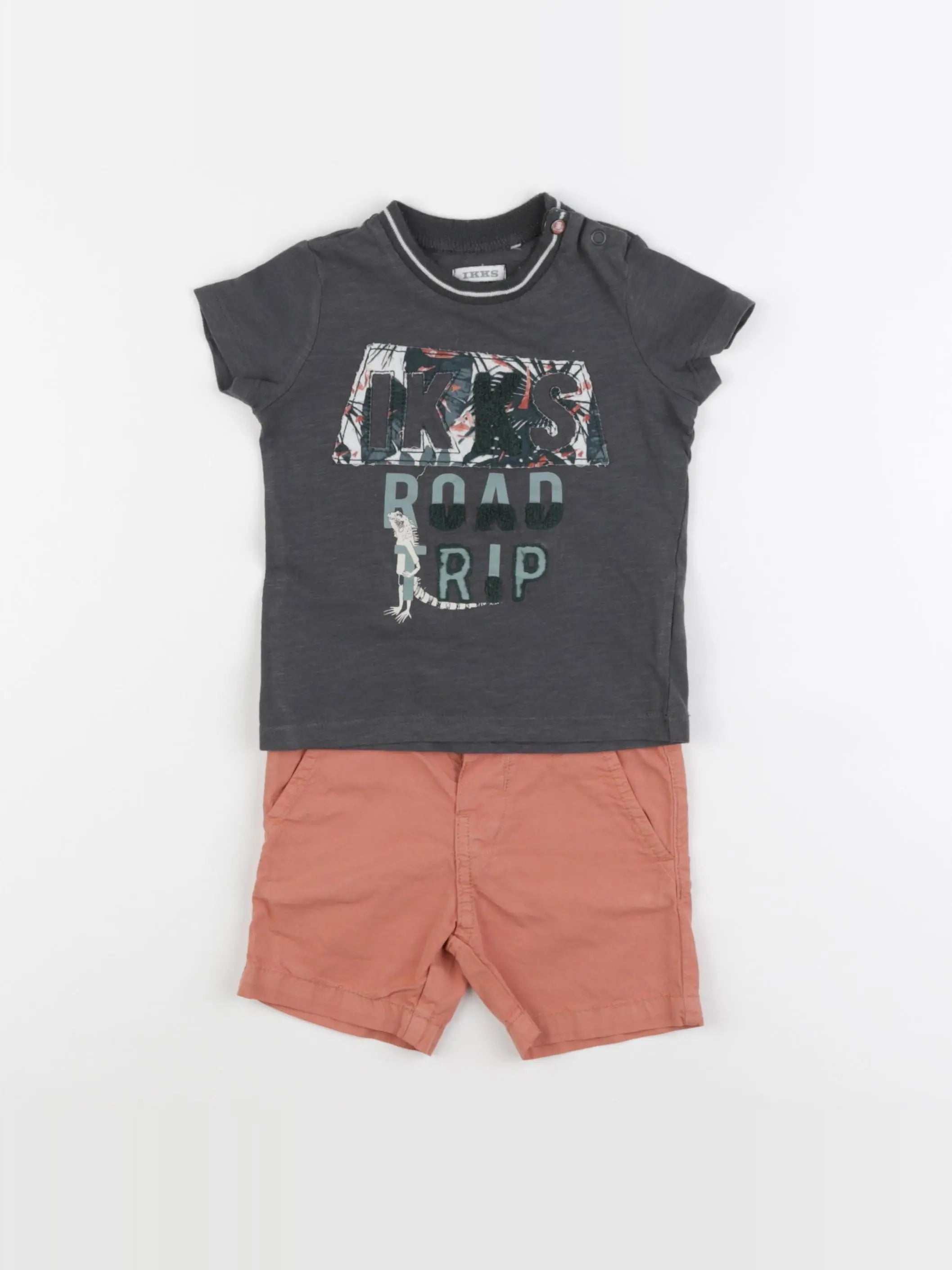 IKKS - ensemble multicolore - 12 mois