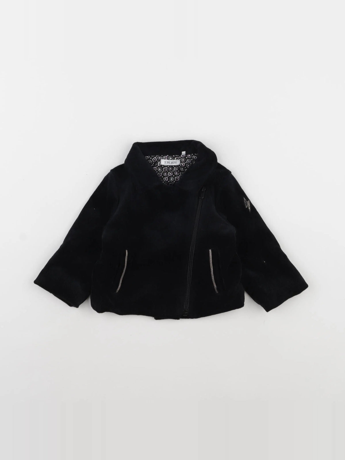 IKKS - veste noir - 12 mois