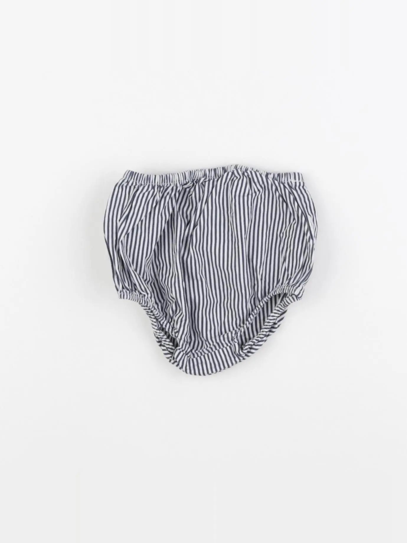 Jacadi - bloomer blanc, bleu - 6 mois