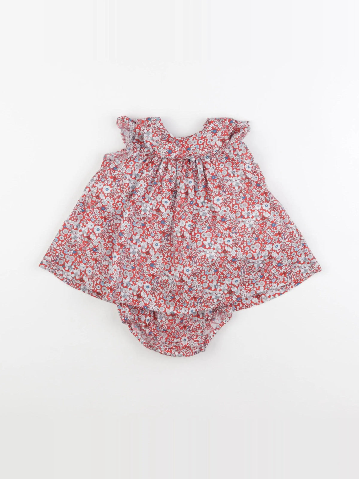 Jacadi - robe rouge - 6 mois