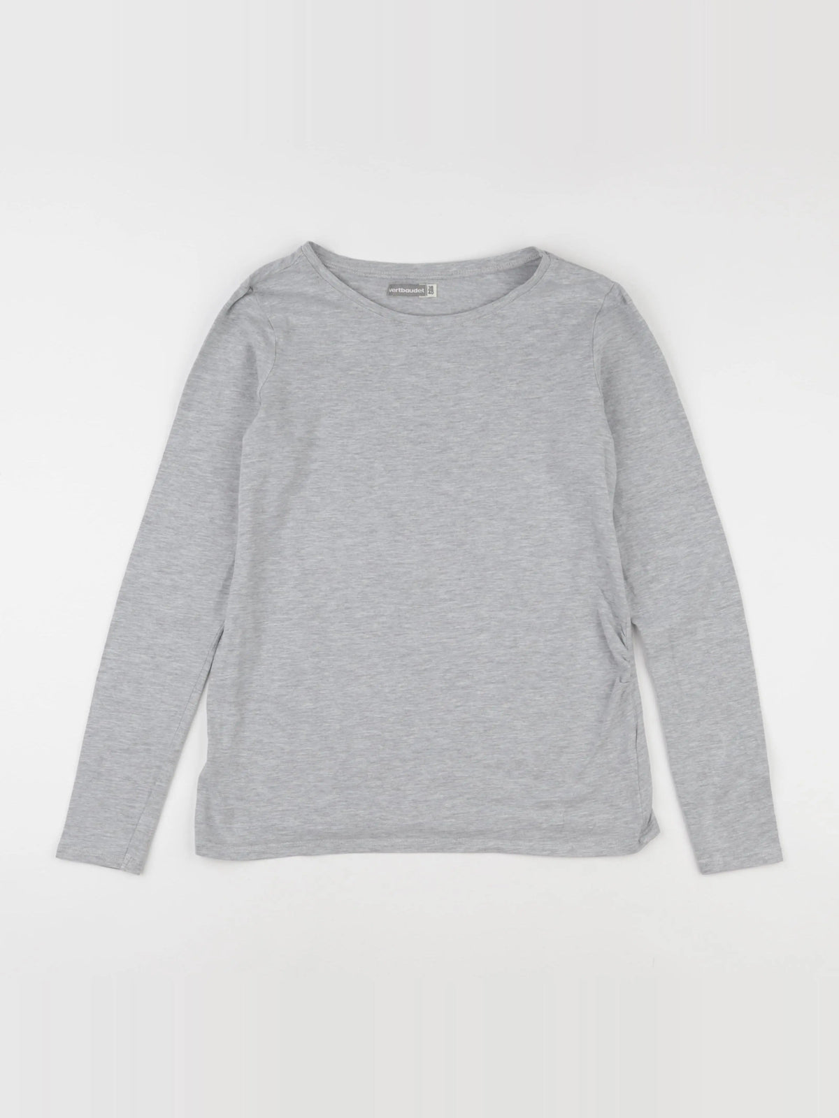 Vertbaudet - tee-shirt grossesse gris - 38 à 40