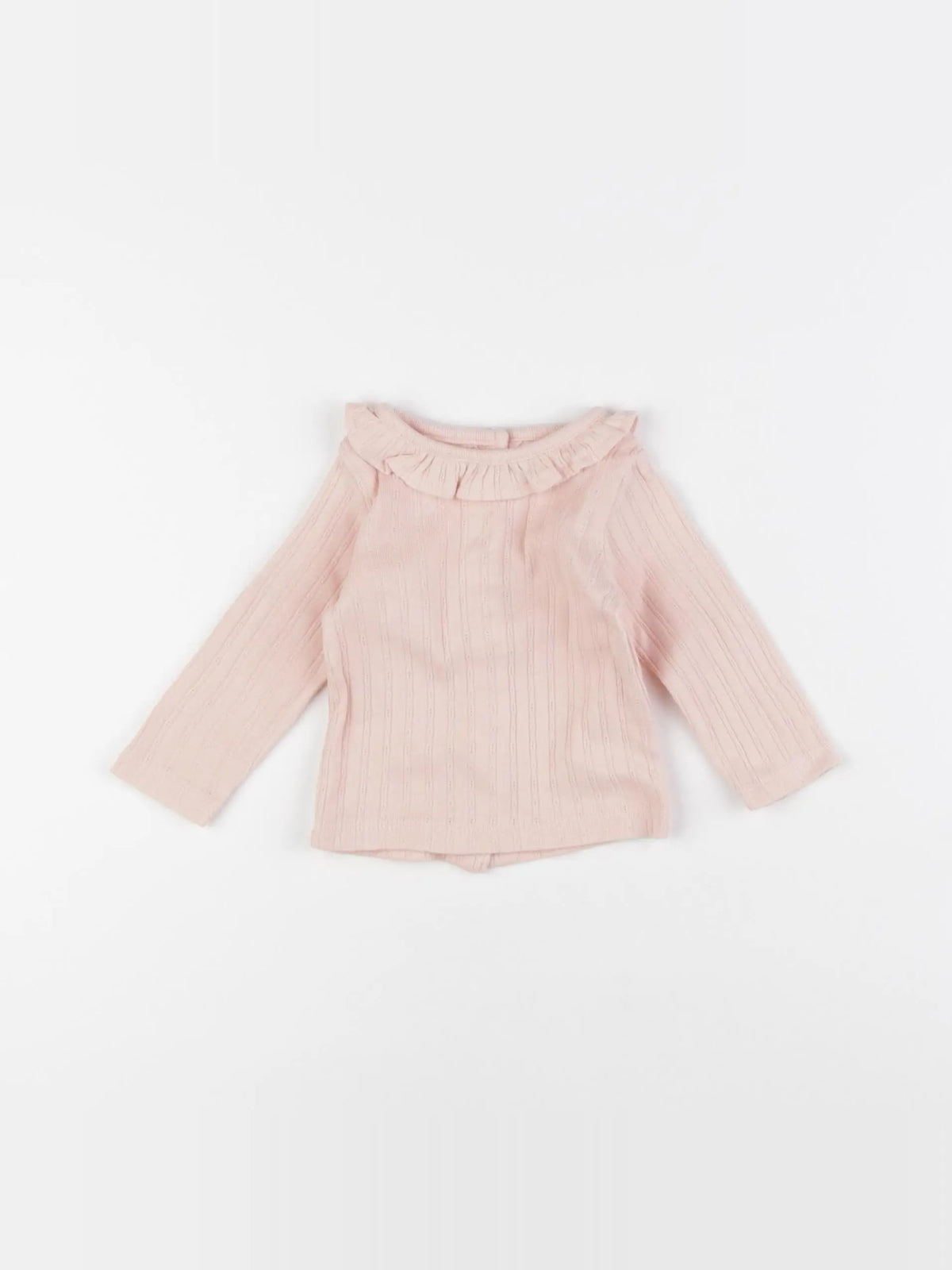 Vertbaudet - tee-shirt rose - 3 mois