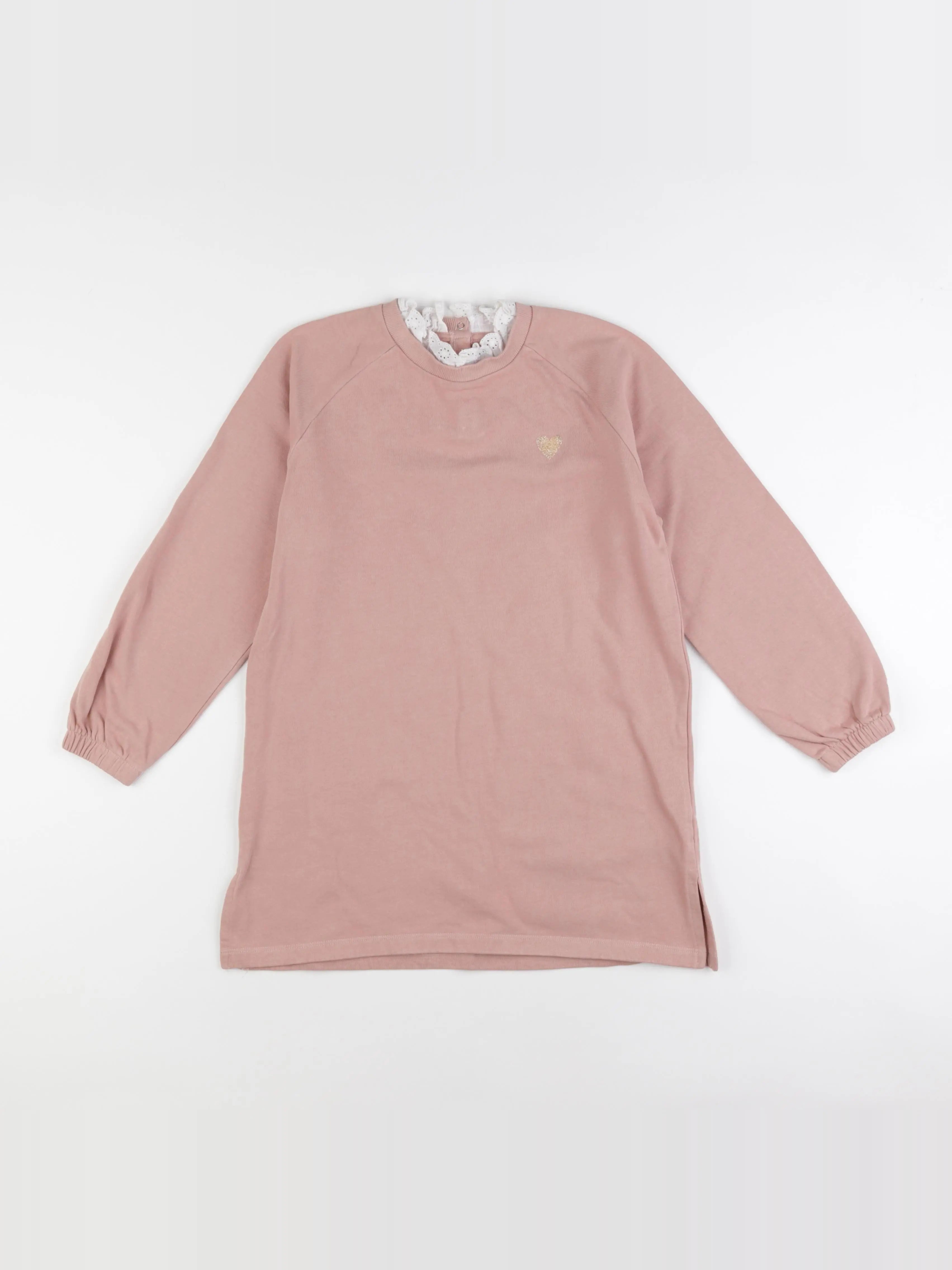 Vertbaudet - robe rose - 10 ans