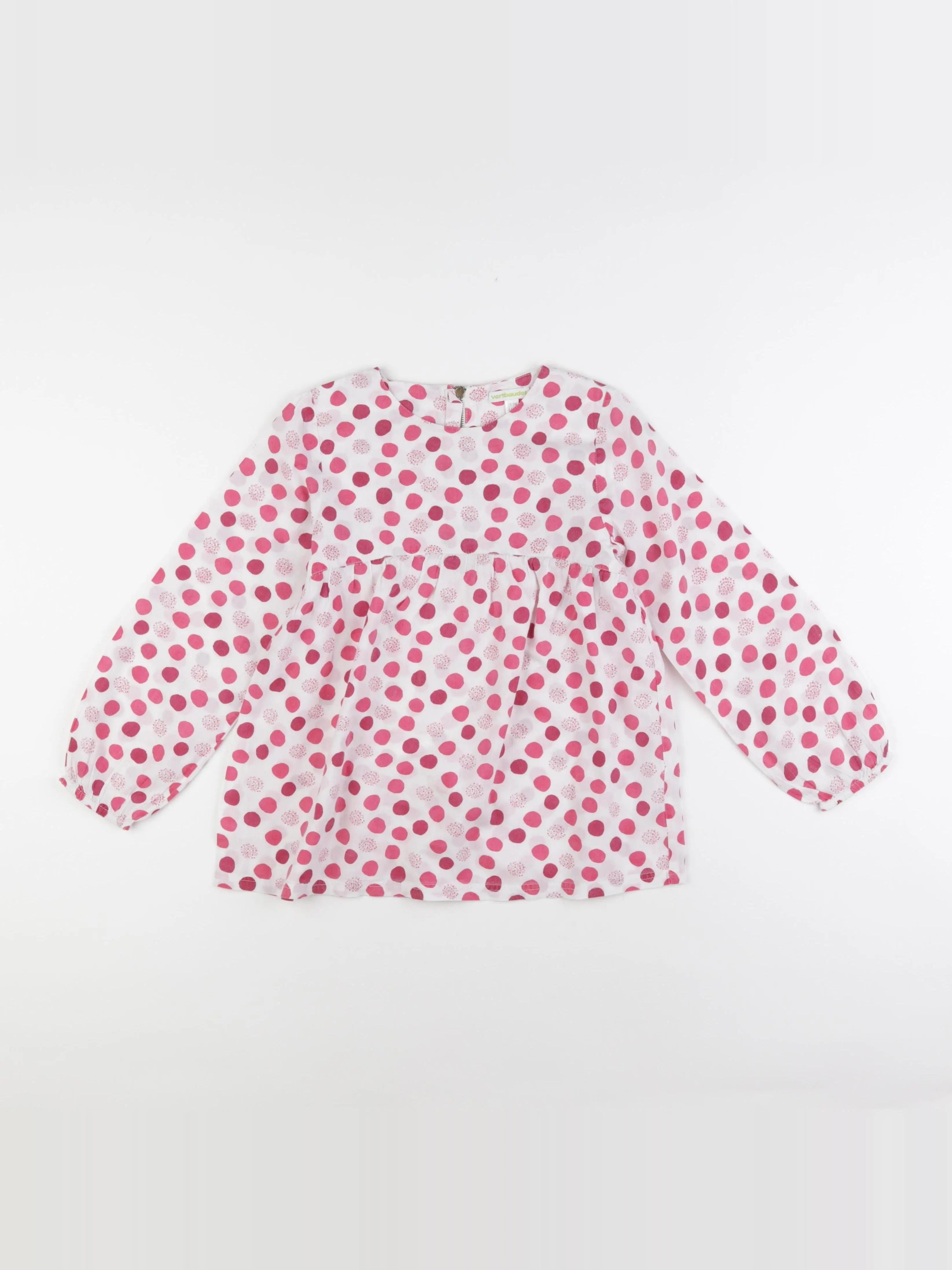 Vertbaudet - blouse blanc - 8 ans
