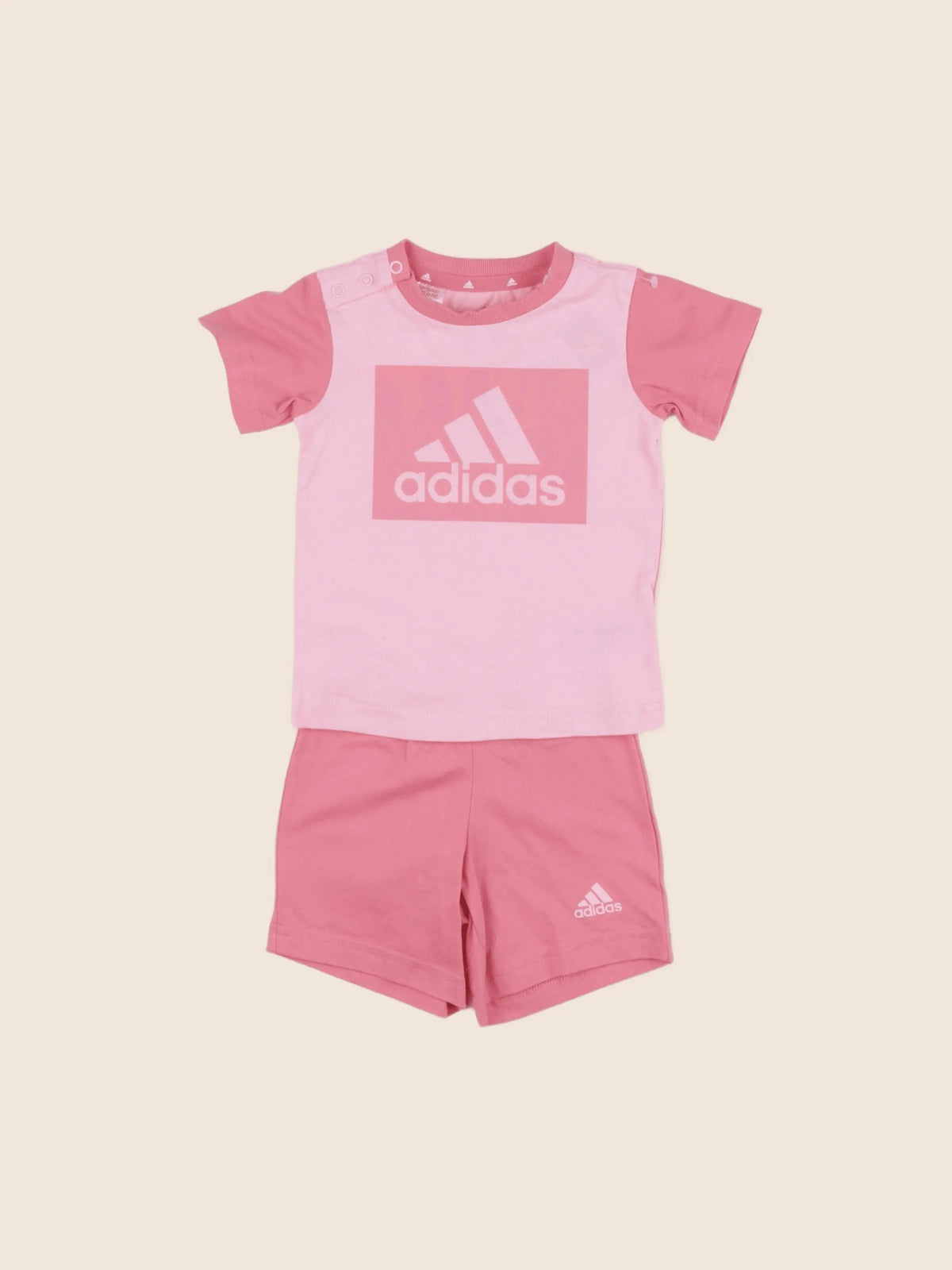Adidas - ensemble rose - 6/9 mois