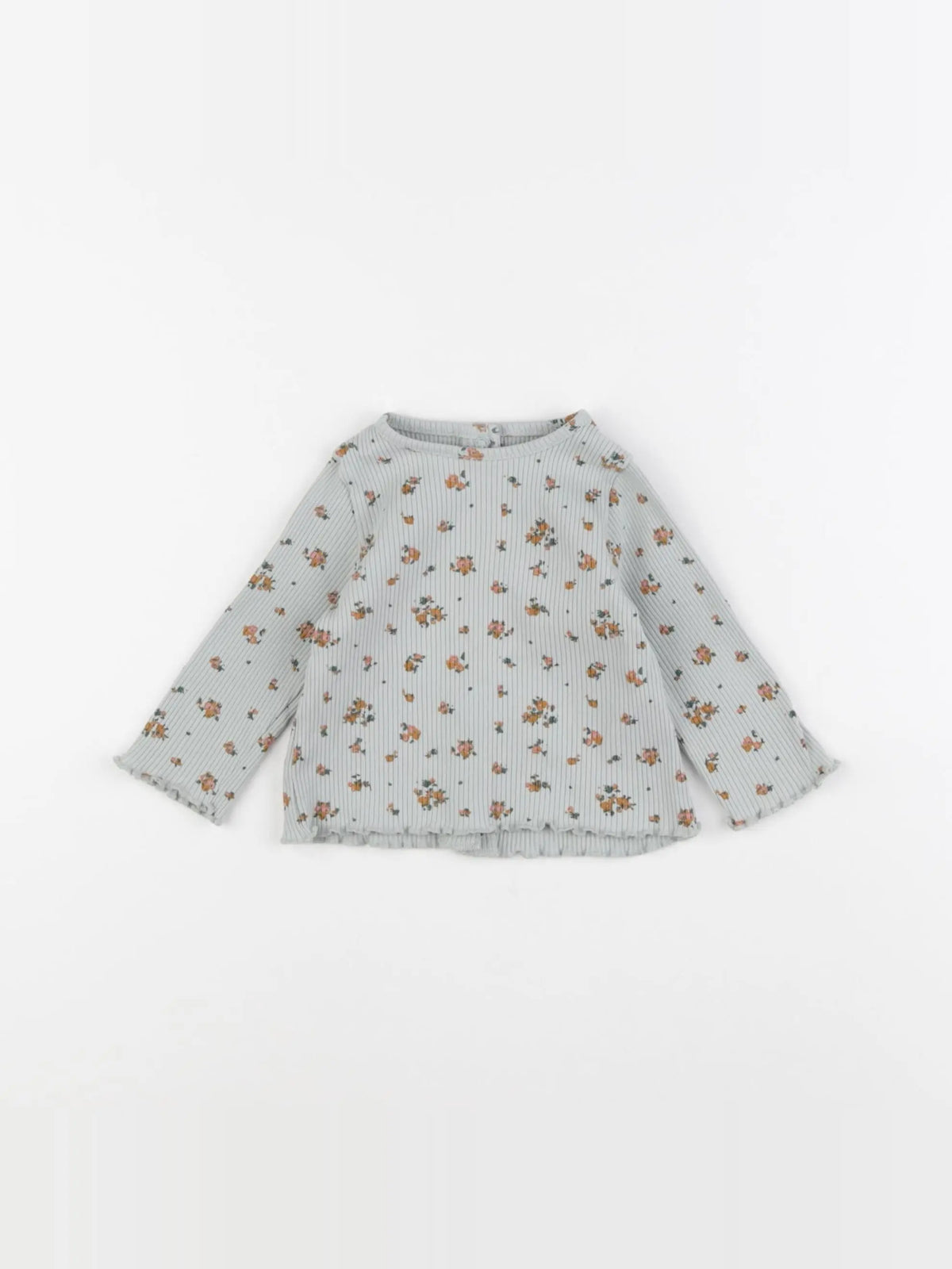 Vertbaudet - tee-shirt vert - 6 mois
