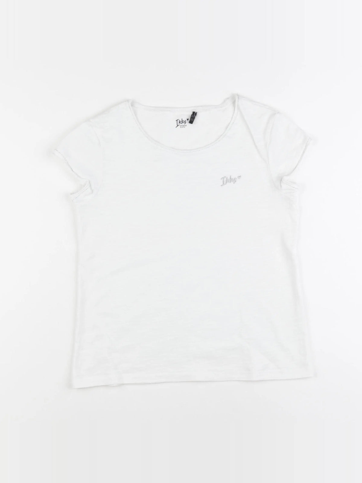 IKKS - tee-shirt blanc - 10 ans