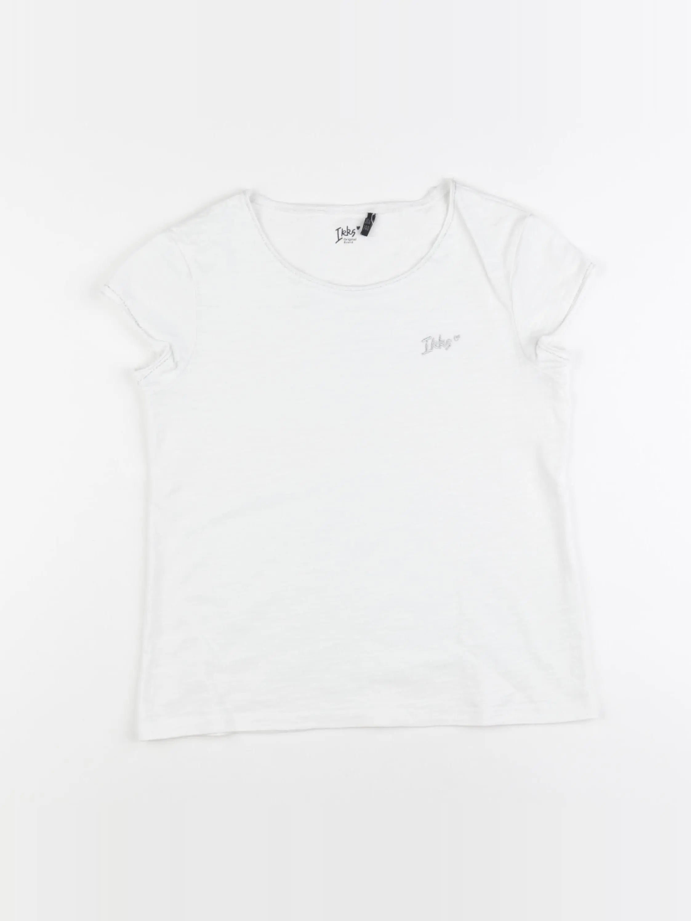 IKKS - tee-shirt blanc - 10 ans