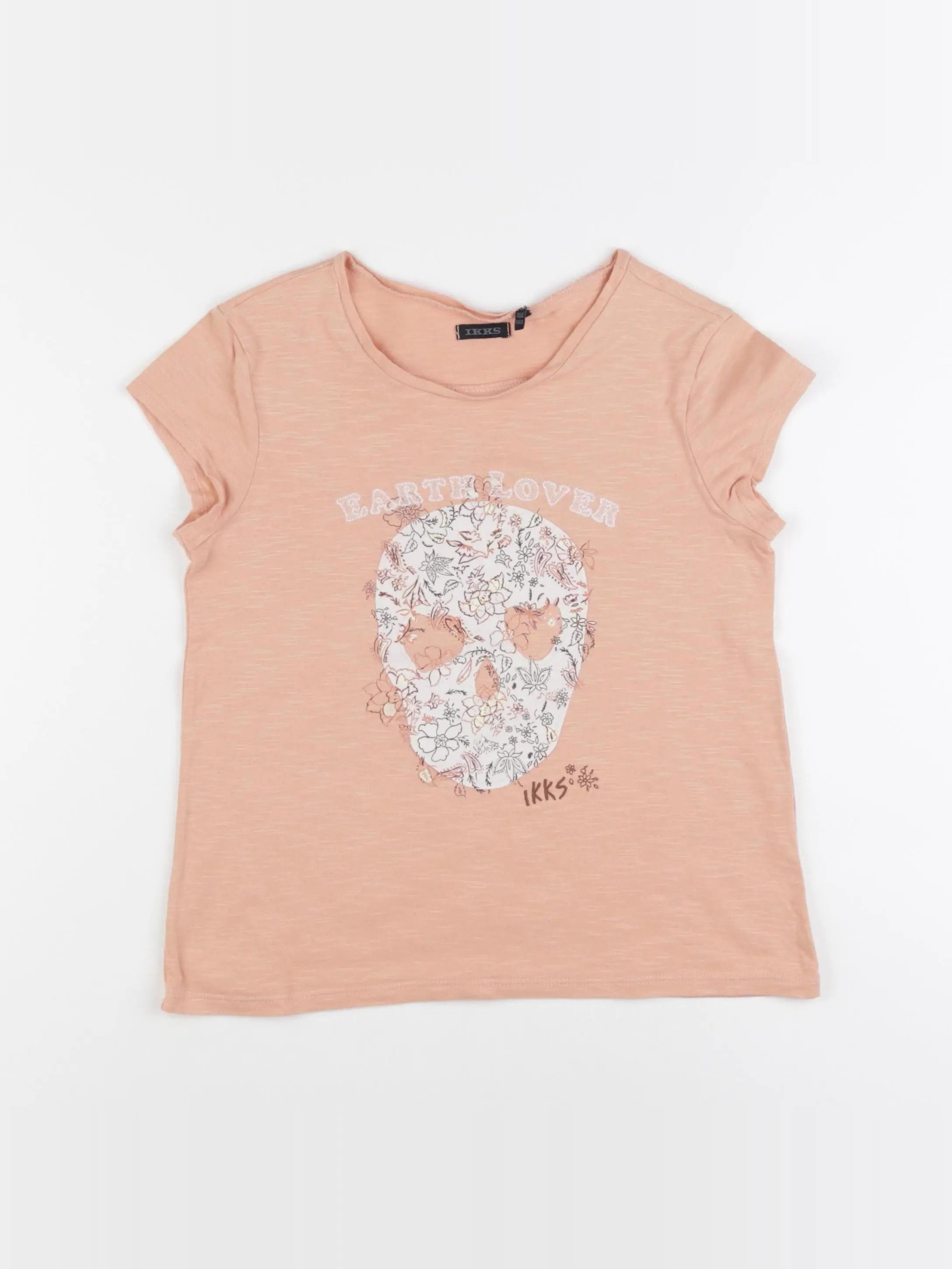 IKKS - tee-shirt orange - 10 ans