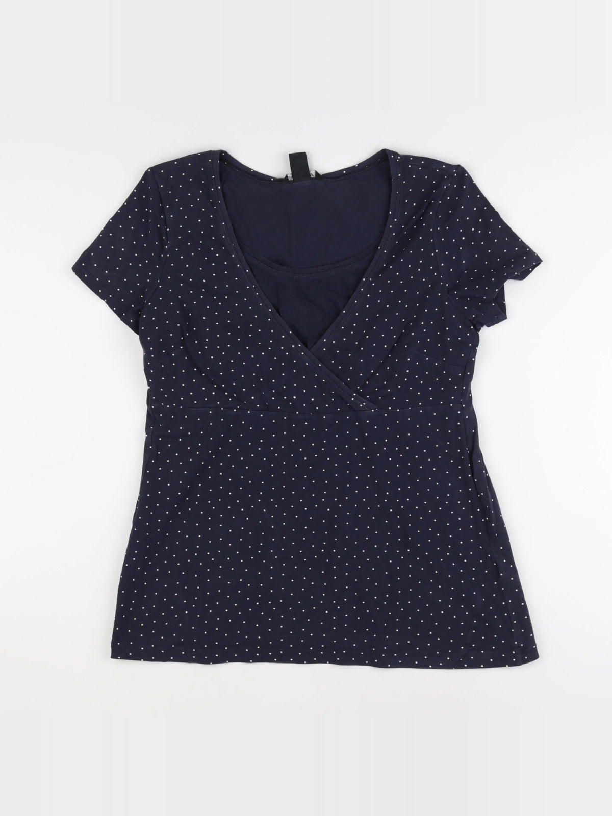 H&M - tee-shirt grossesse bleu - 44 à 46