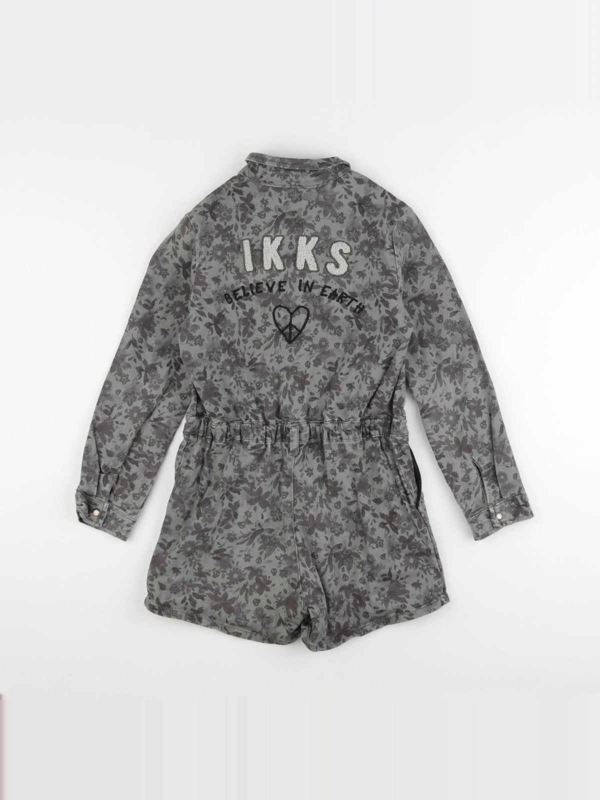 IKKS - salopette vert - 10 ans