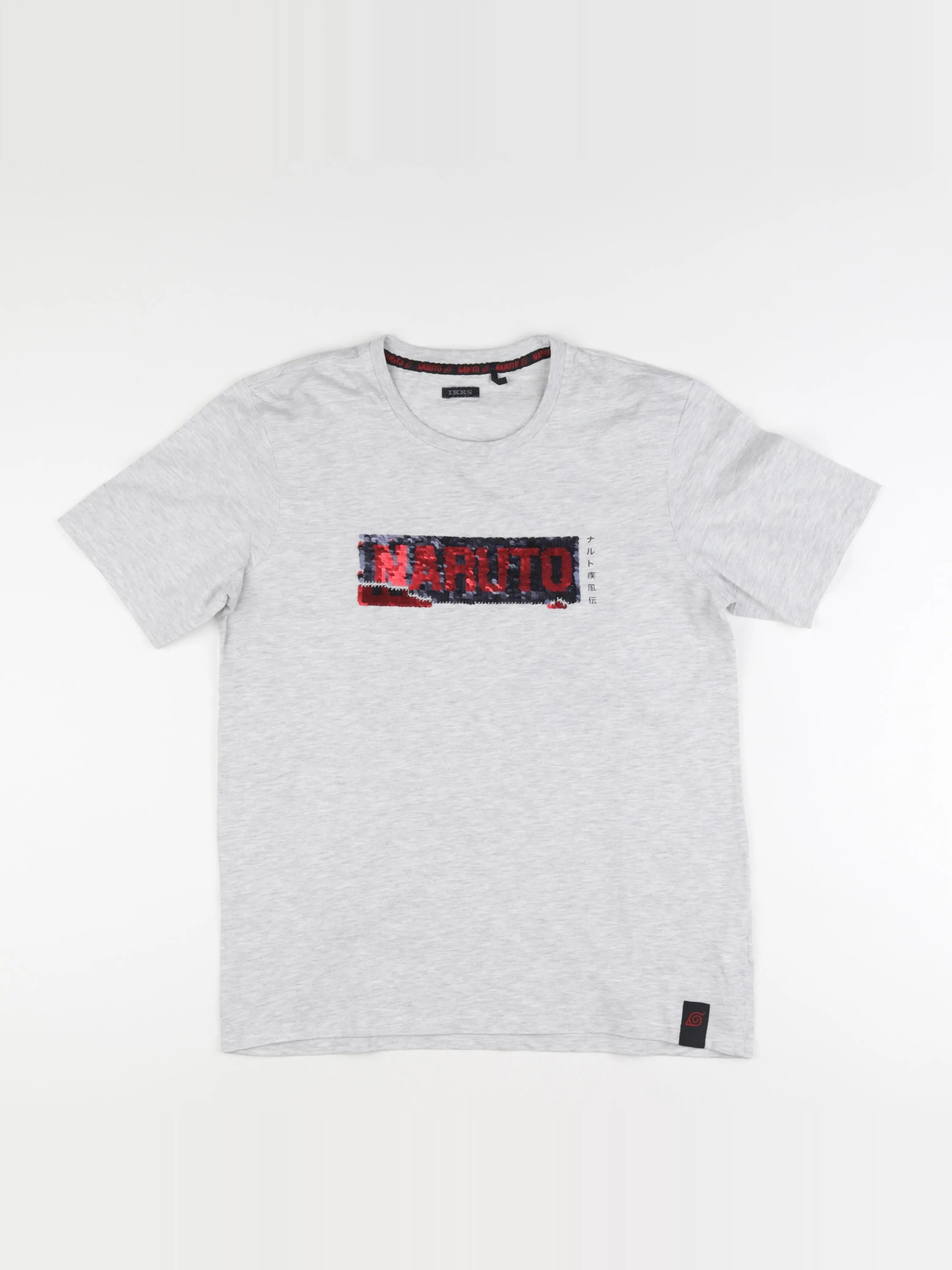 IKKS - tee-shirt imprimé au dos gris - 16 ans