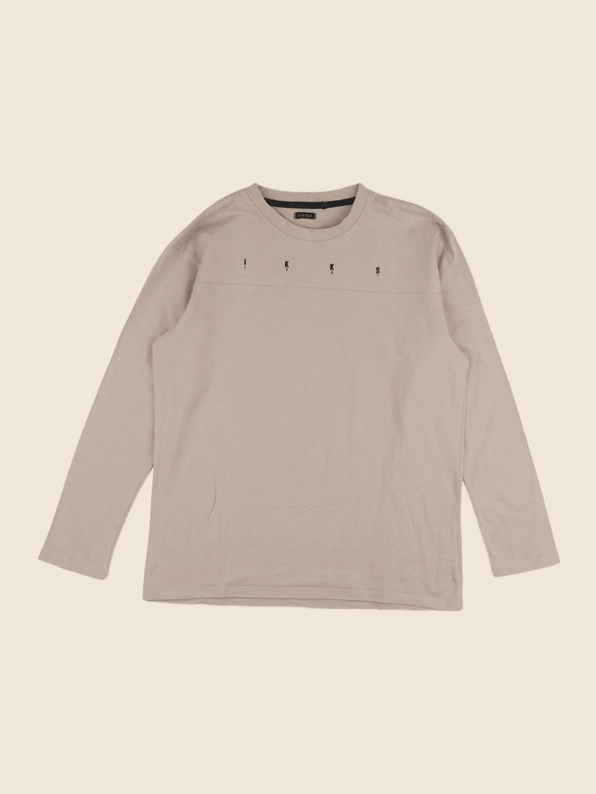 IKKS - tee-shirt imprimé au dos beige - 14 ans