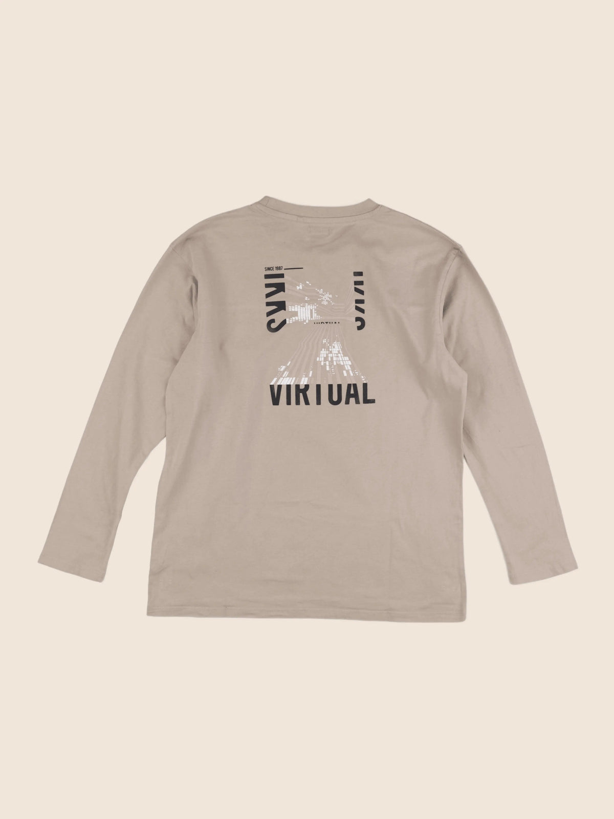 IKKS - tee-shirt imprimé au dos beige - 14 ans